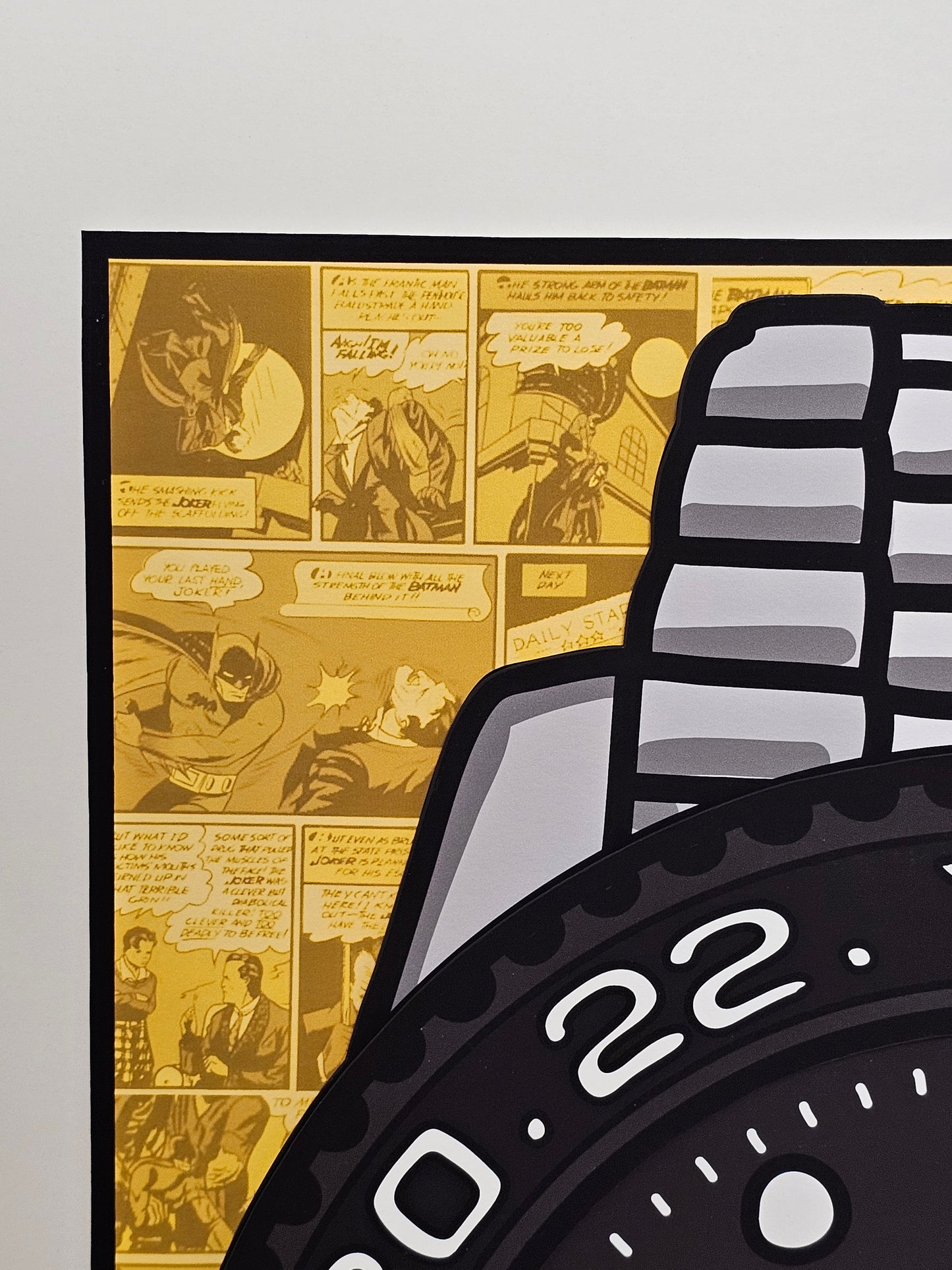 Quadro Bat's GMT (Opera d'arte 3D)