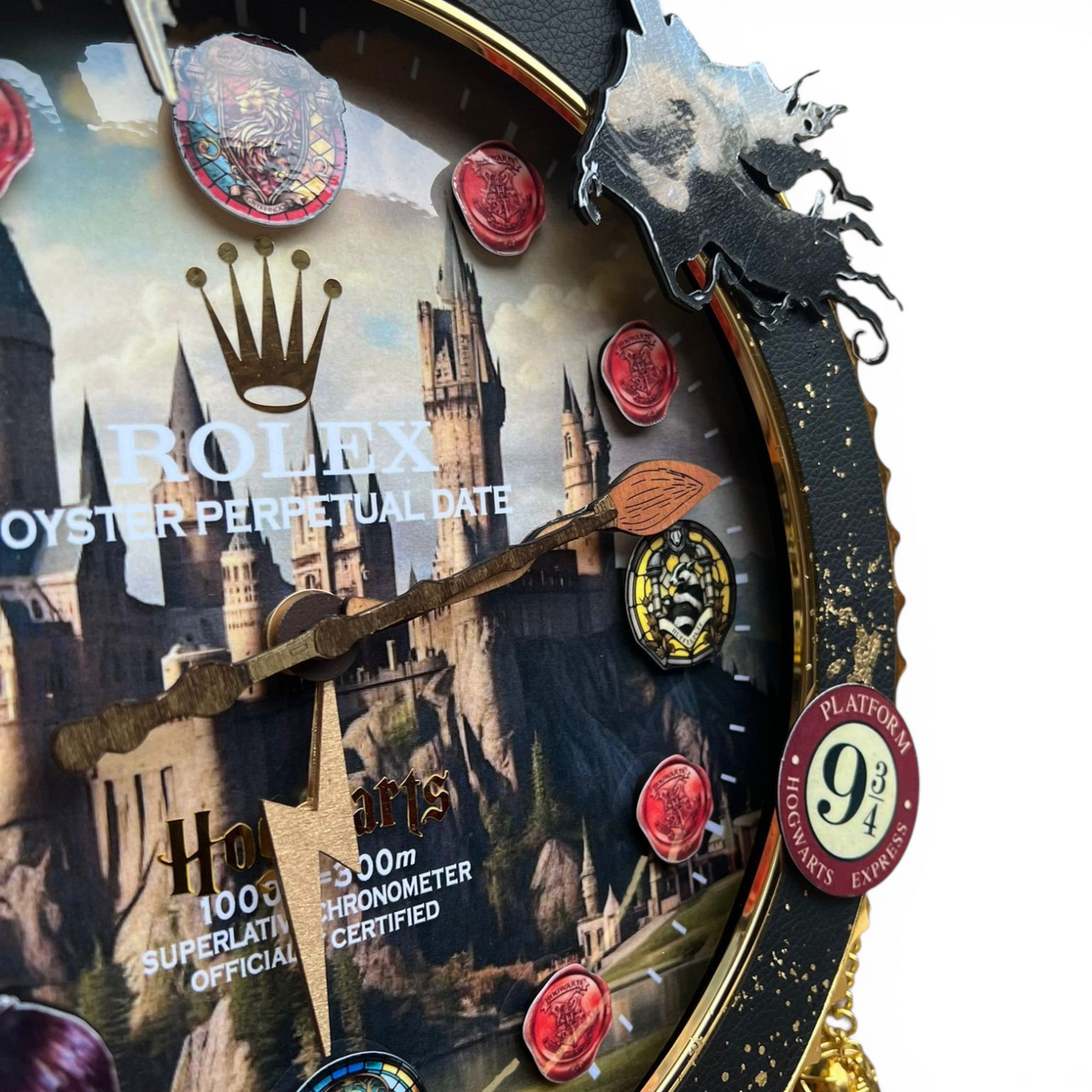 Orologio da Parete Custom Pop Art – Hogwarts x Harry Potter