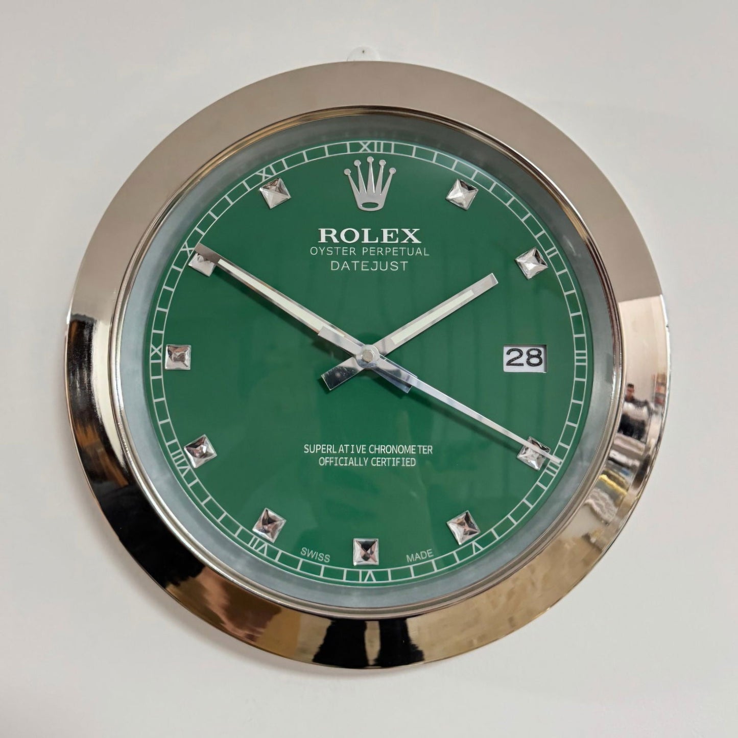 Orologio Date Just Cristal da muro