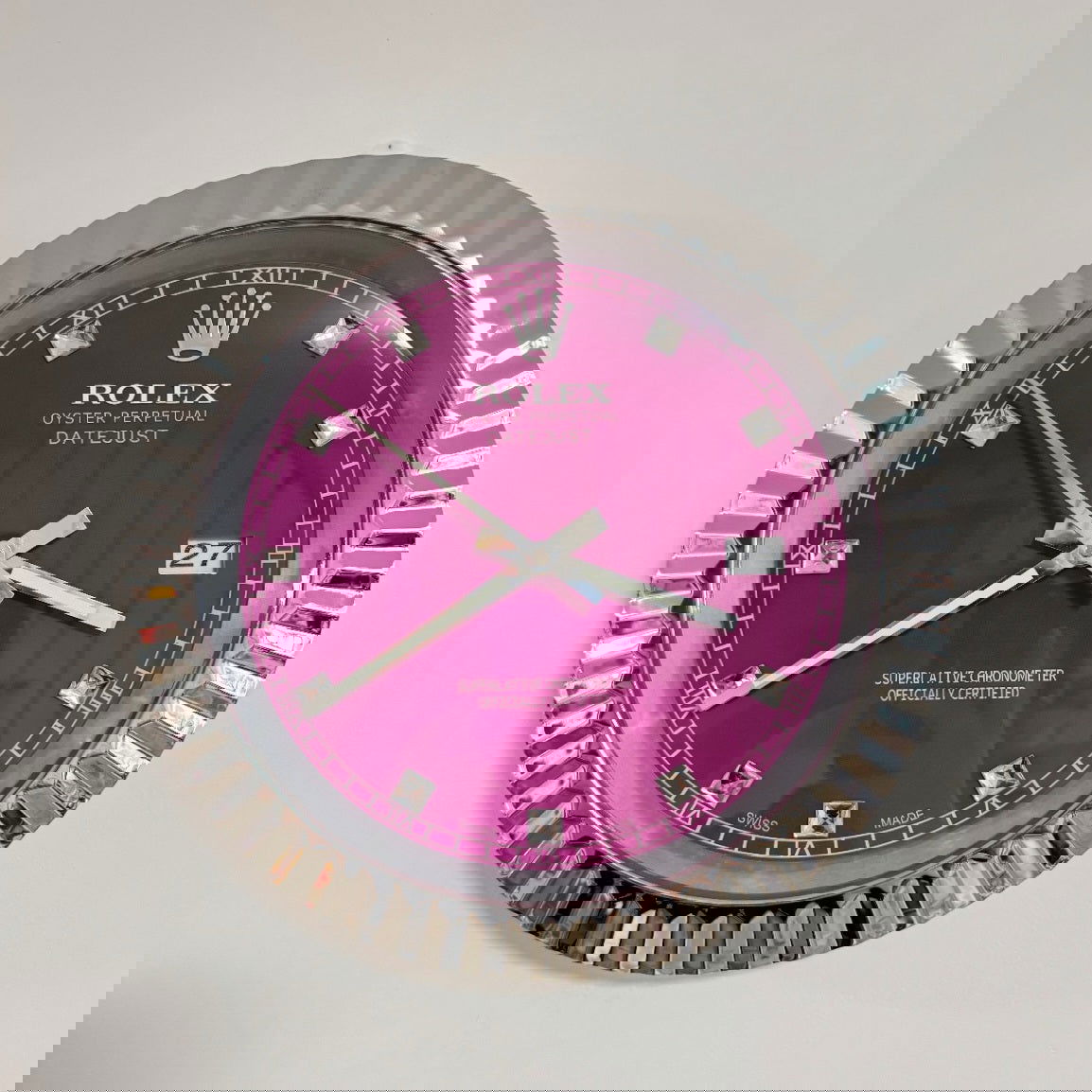 Orologio Date Just Cristal da muro