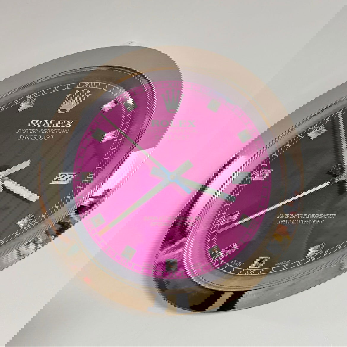Orologio Date Just Cristal da muro