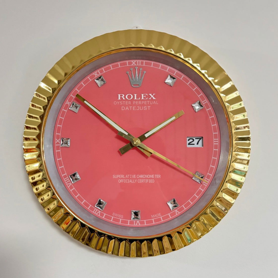 Orologio Date Just Cristal da muro