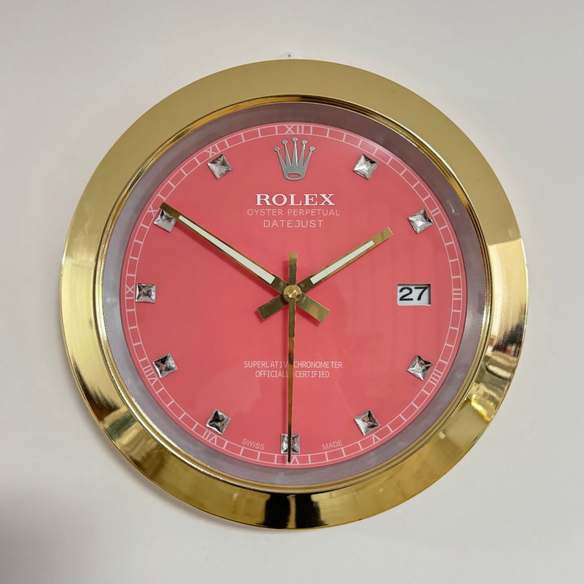 Orologio Date Just Cristal da muro