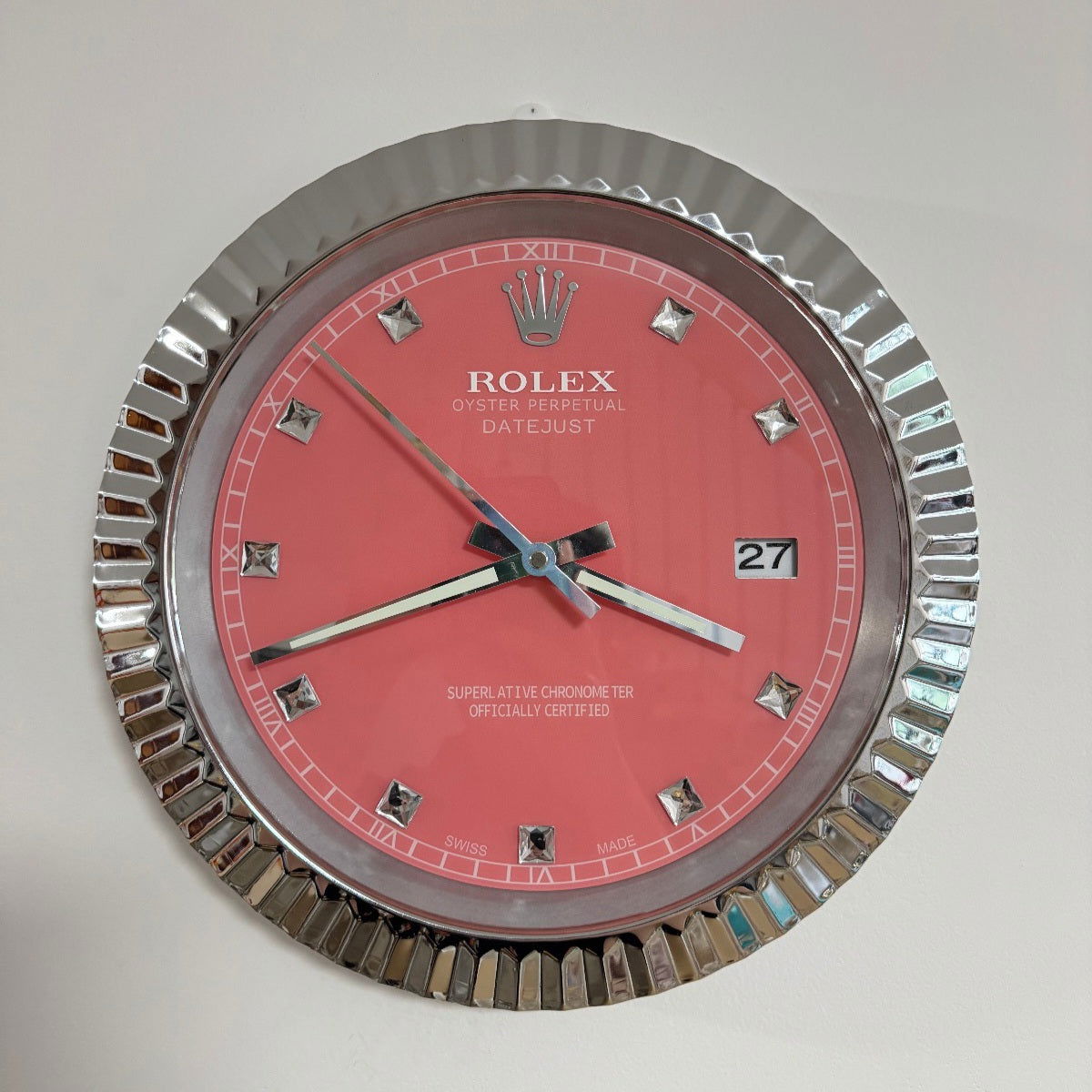 Orologio Date Just Cristal da muro