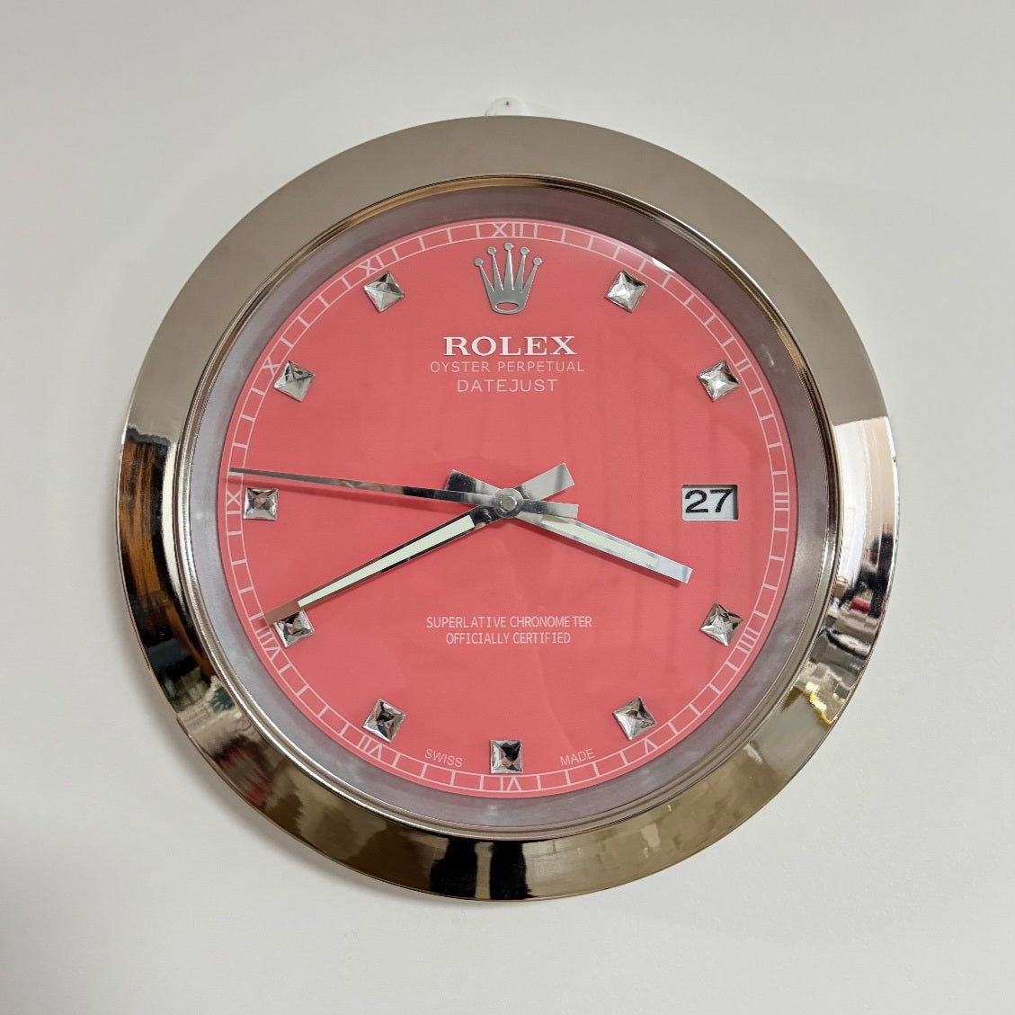 Orologio Date Just Cristal da muro