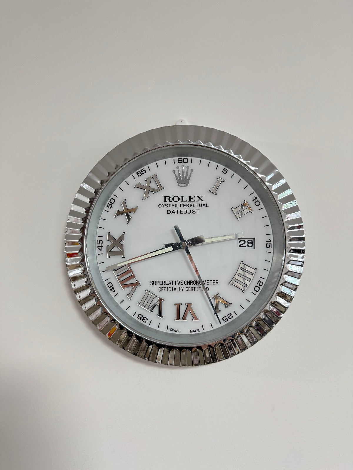 Orologio Date Just Roman da muro