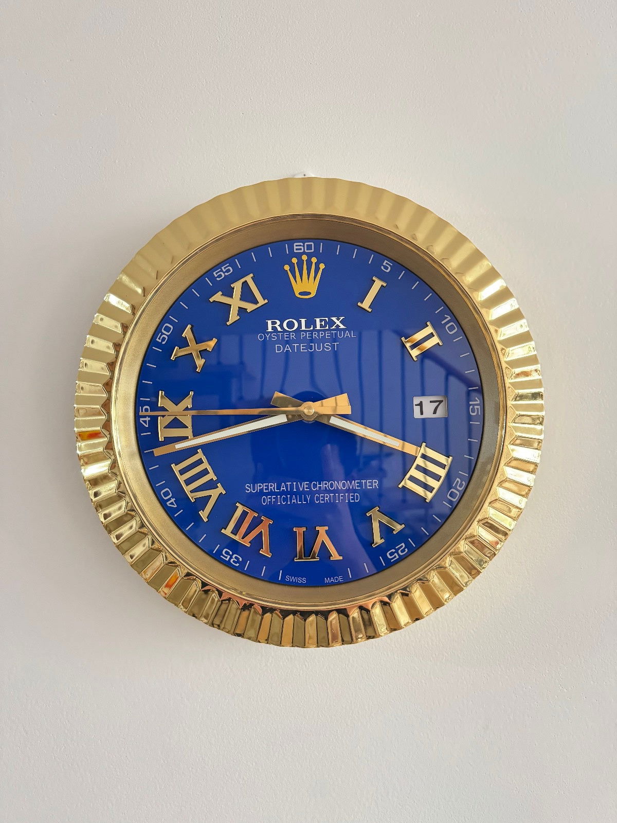 Orologio Date Just Roman da muro