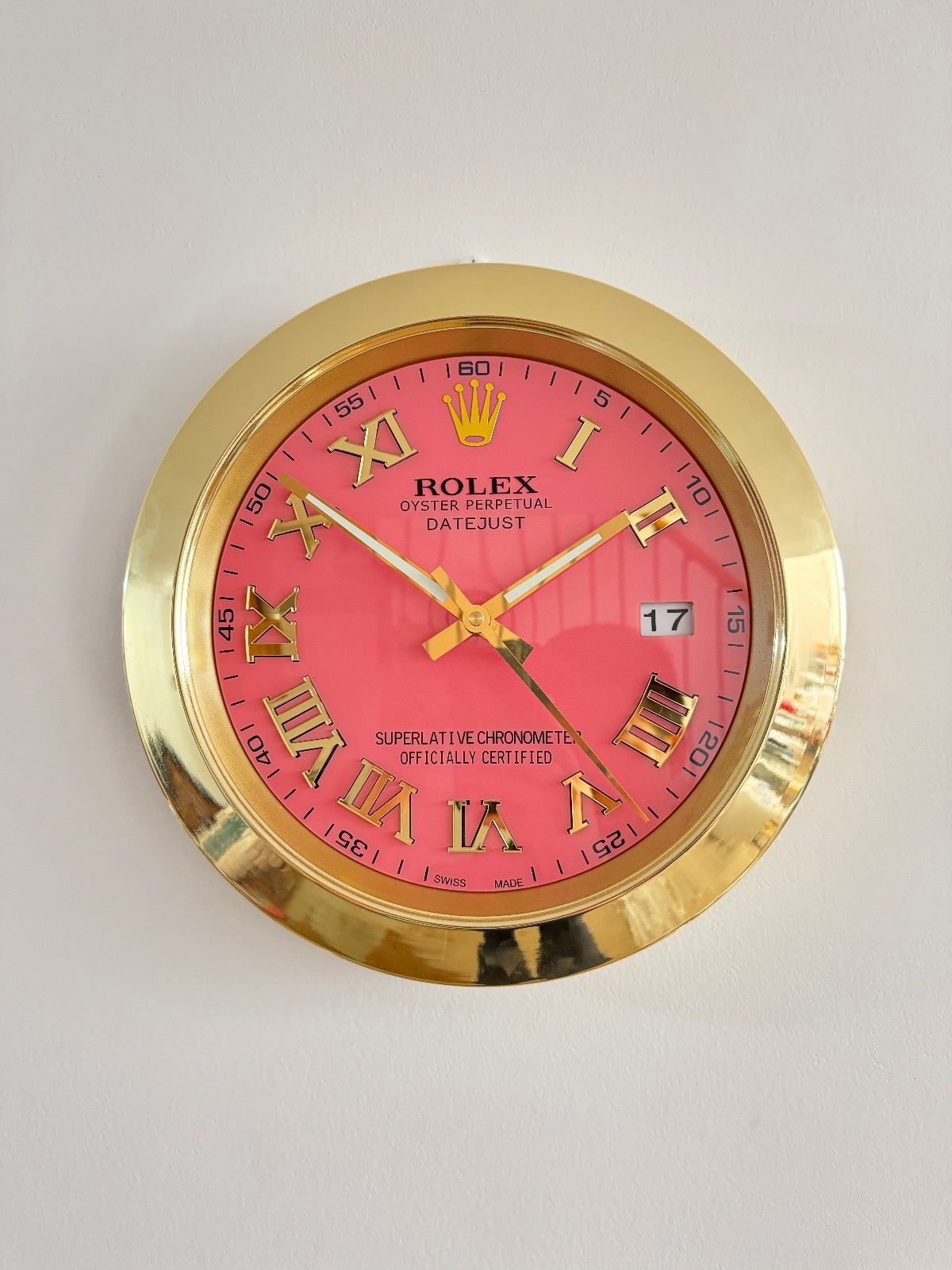 Orologio Date Just Roman da muro