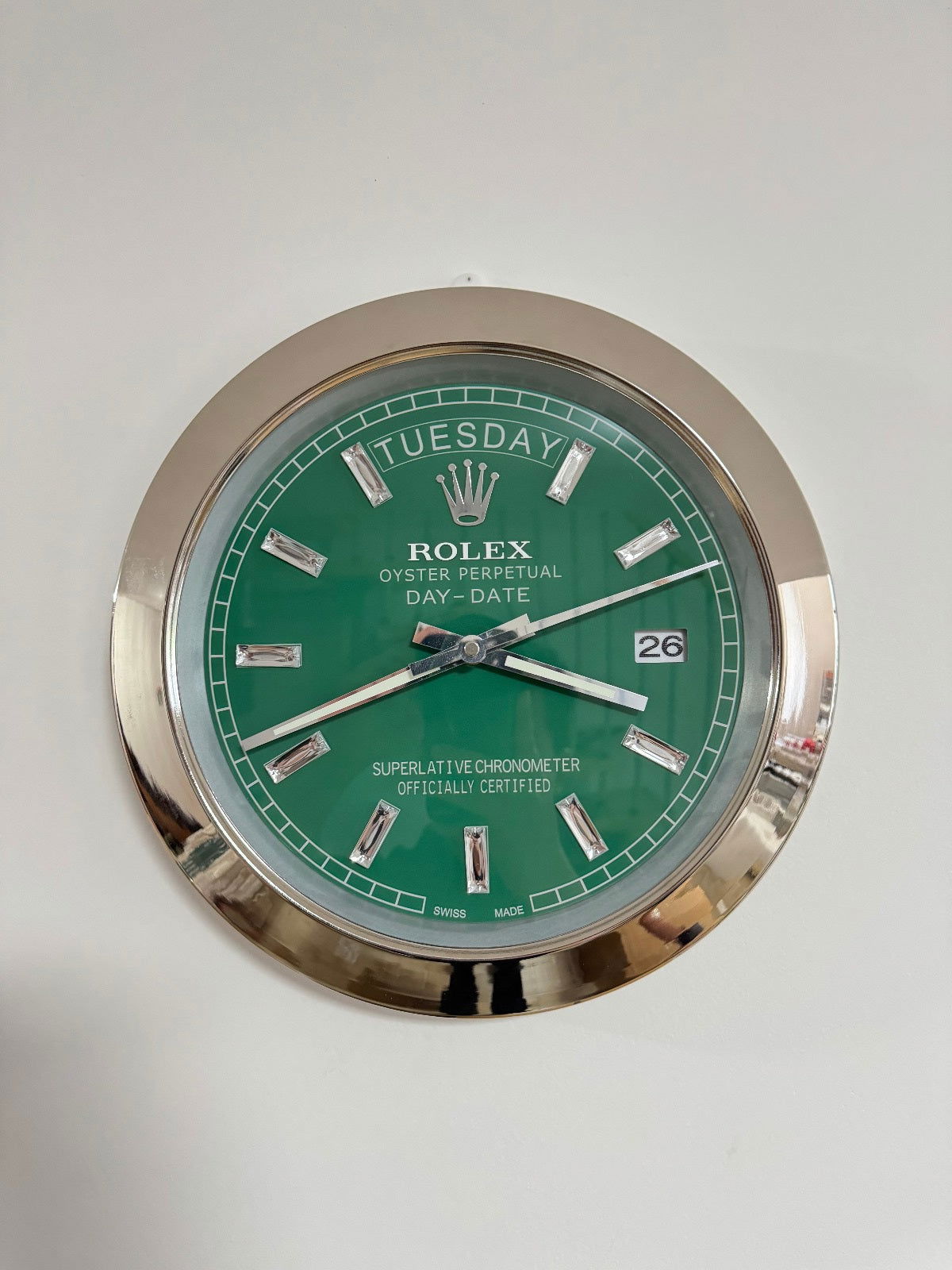 Orologio Day Date da muro