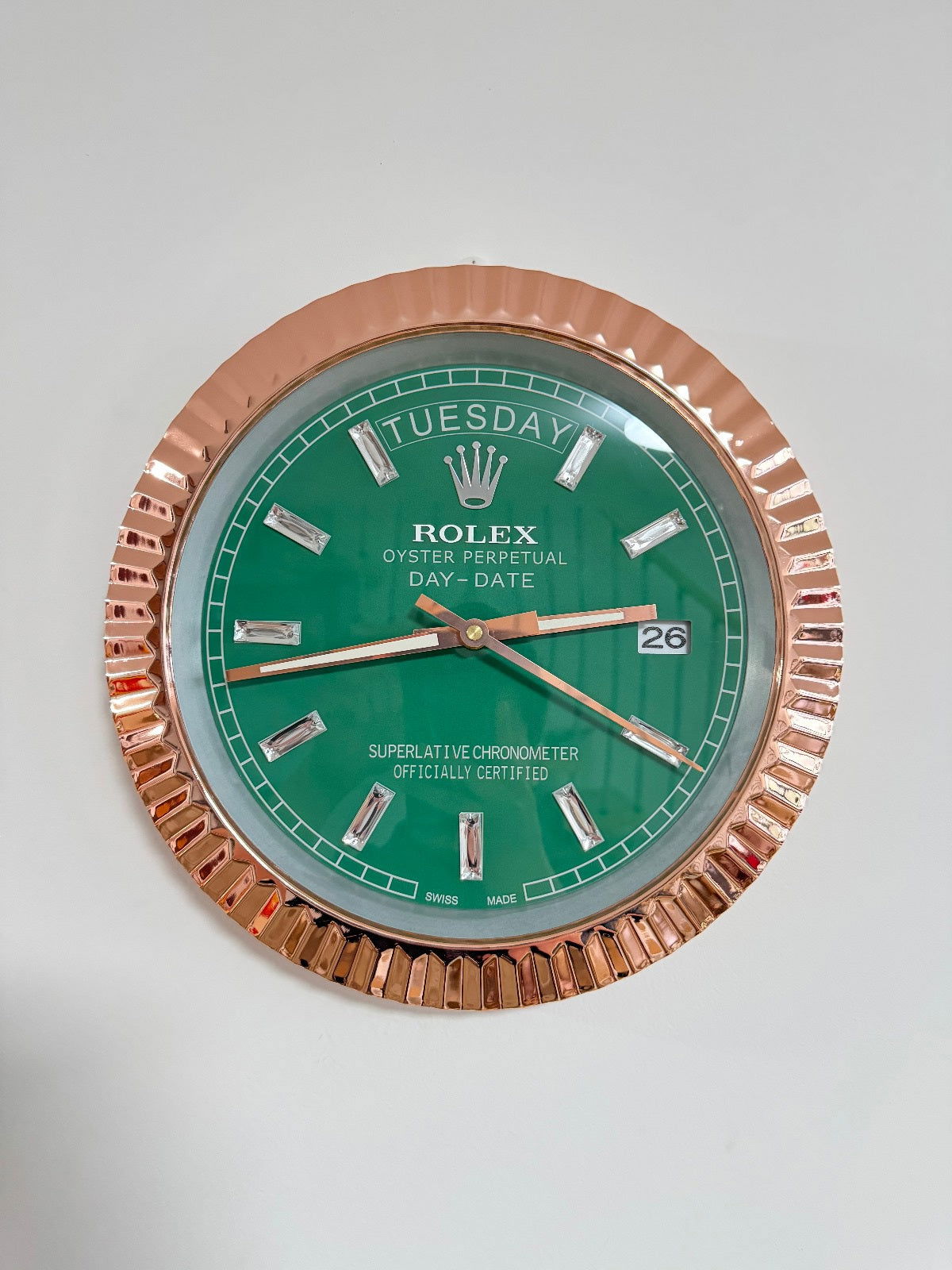 Orologio Day Date da muro