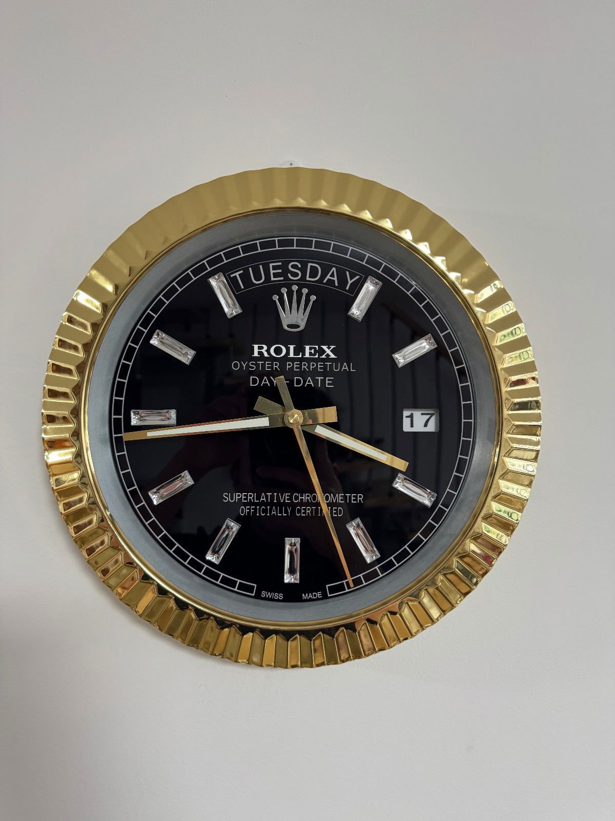 Orologio Day Date da muro