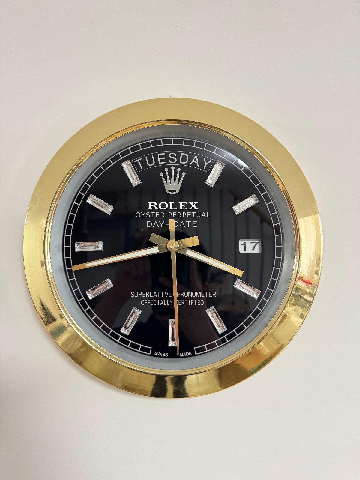 Orologio Day Date da muro