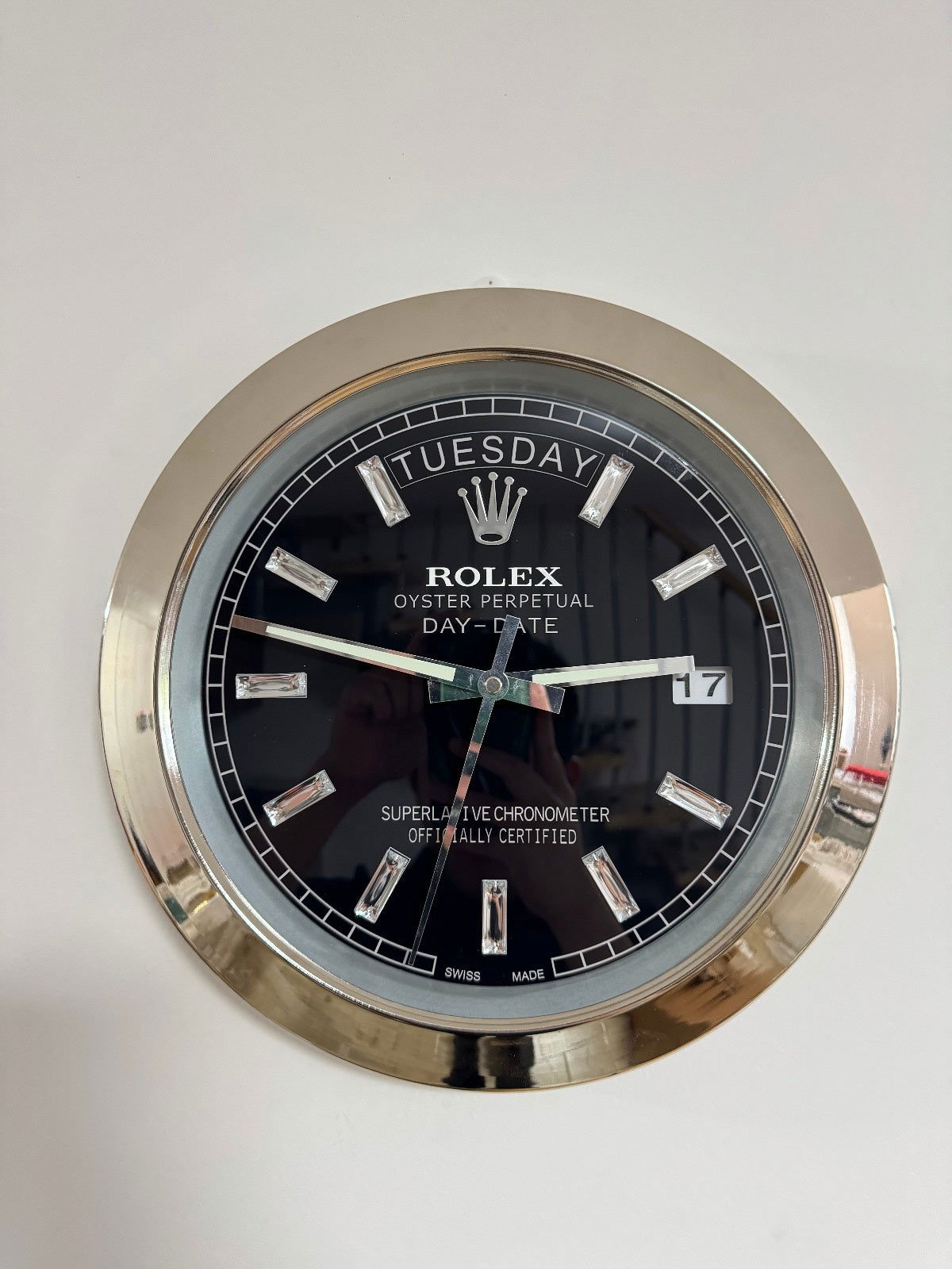 Orologio Day Date da muro