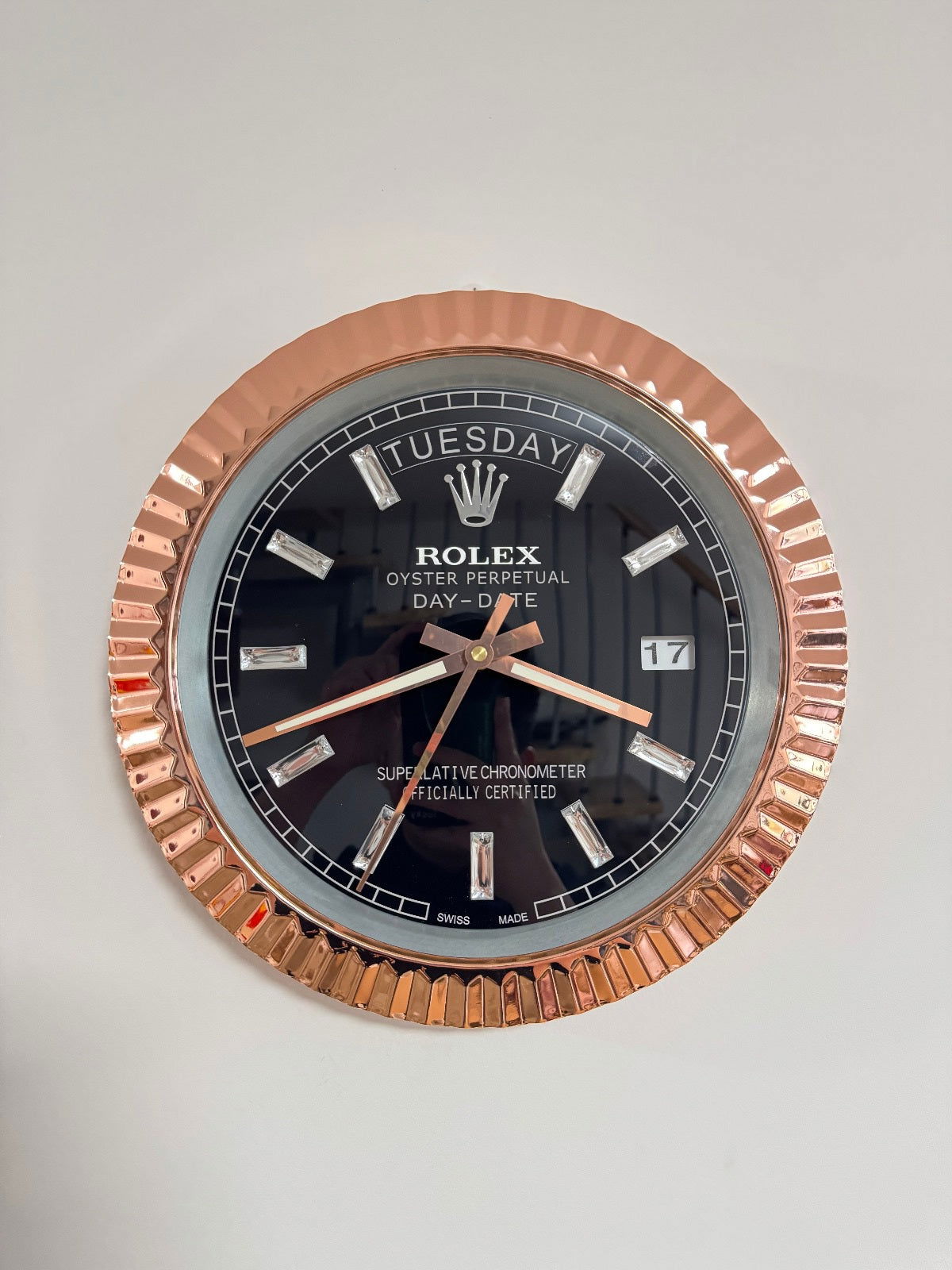Orologio Day Date da muro