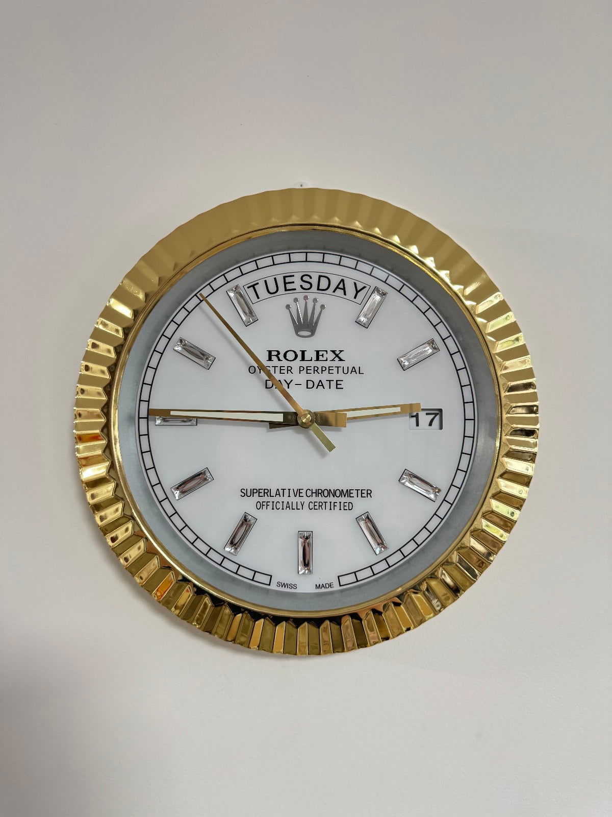 Orologio Day Date da muro