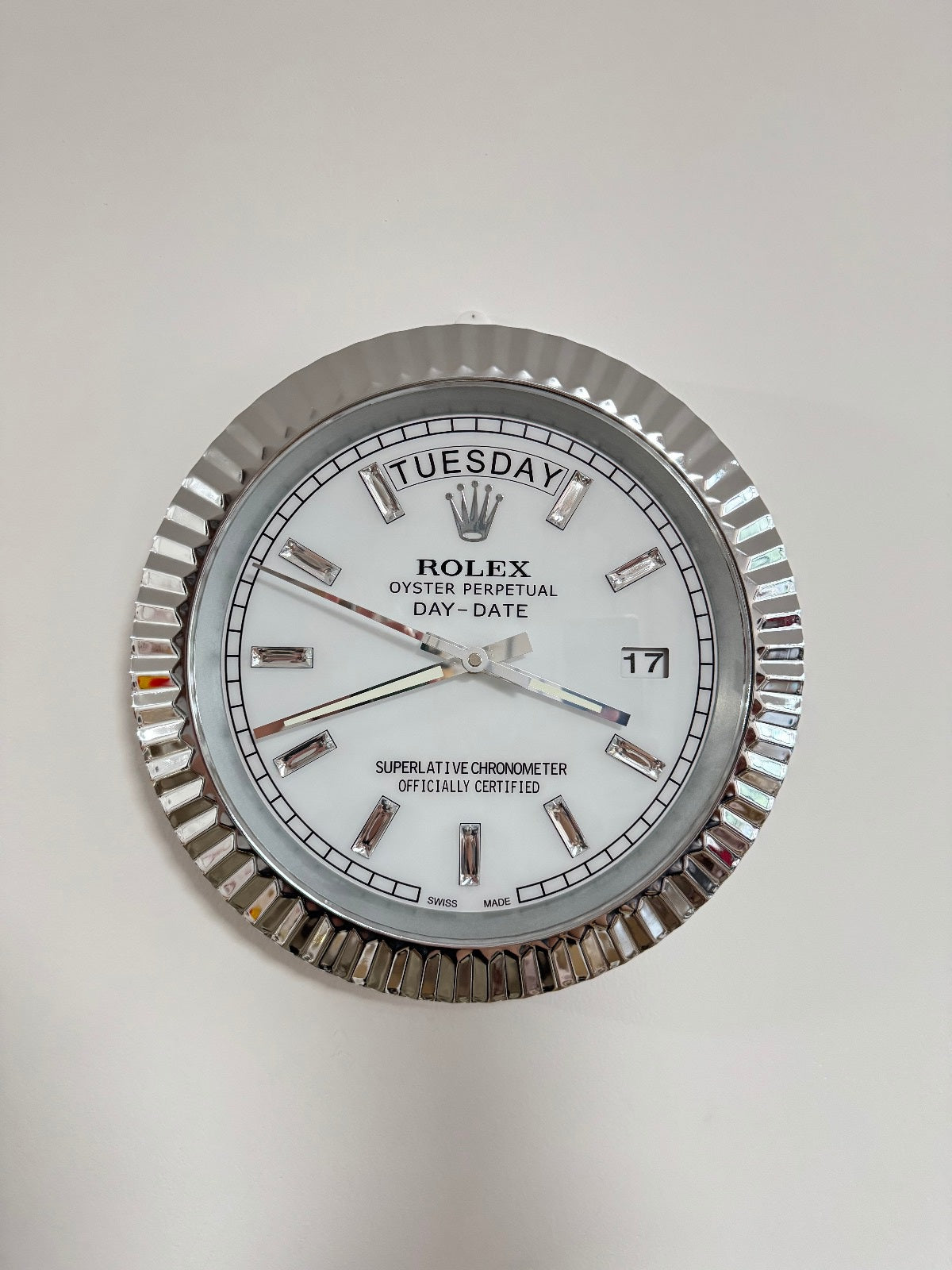 Orologio Day Date da muro