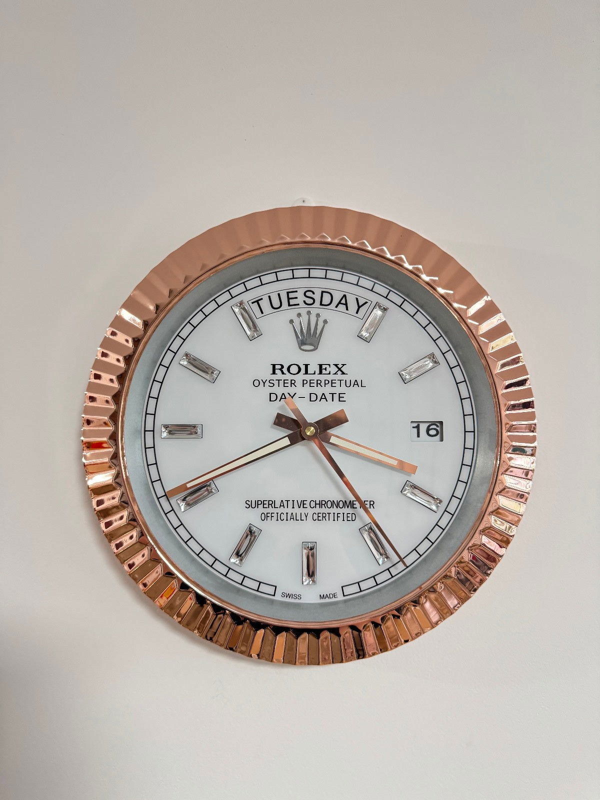 Orologio Day Date da muro