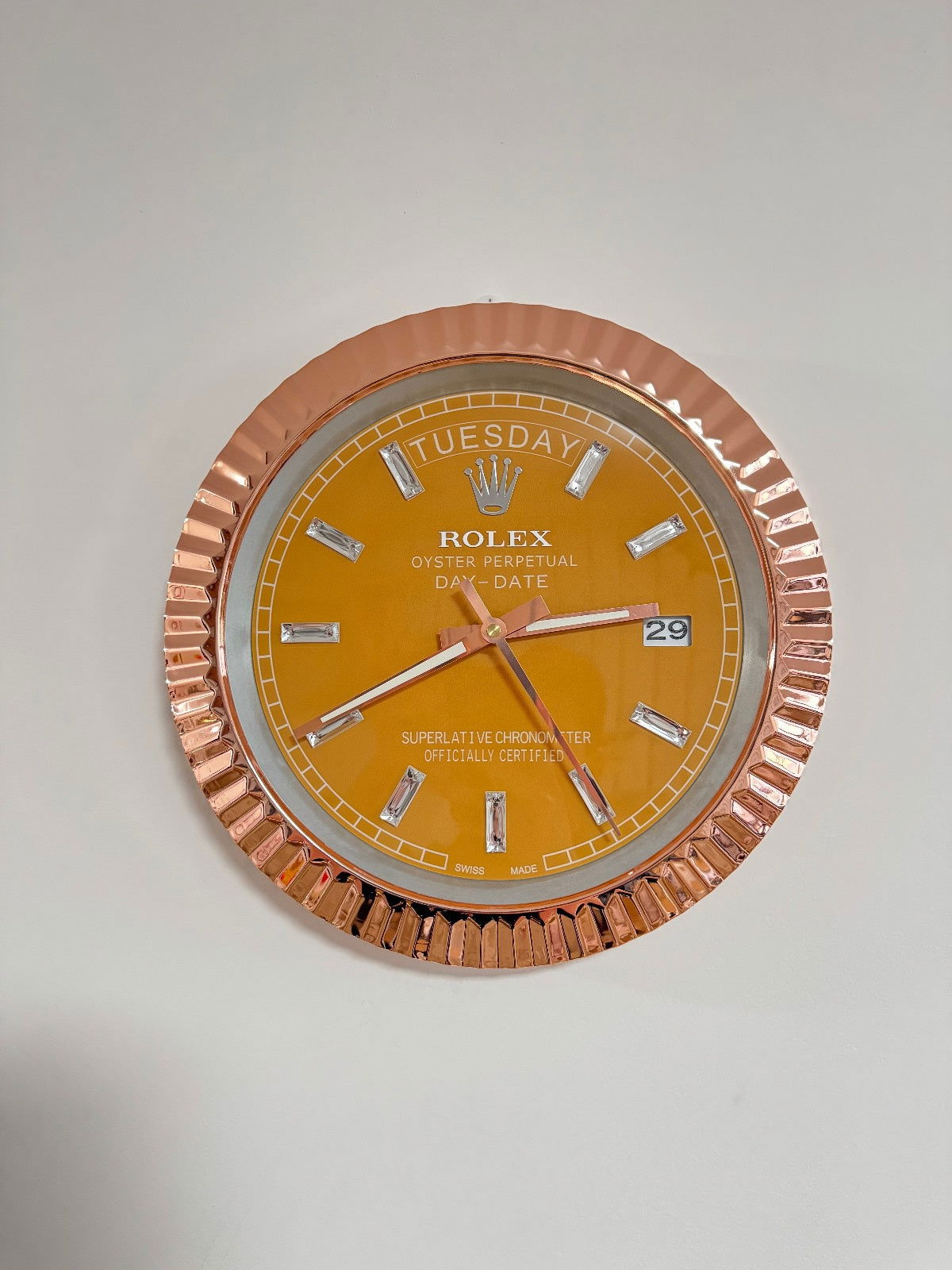 Orologio Day Date da muro