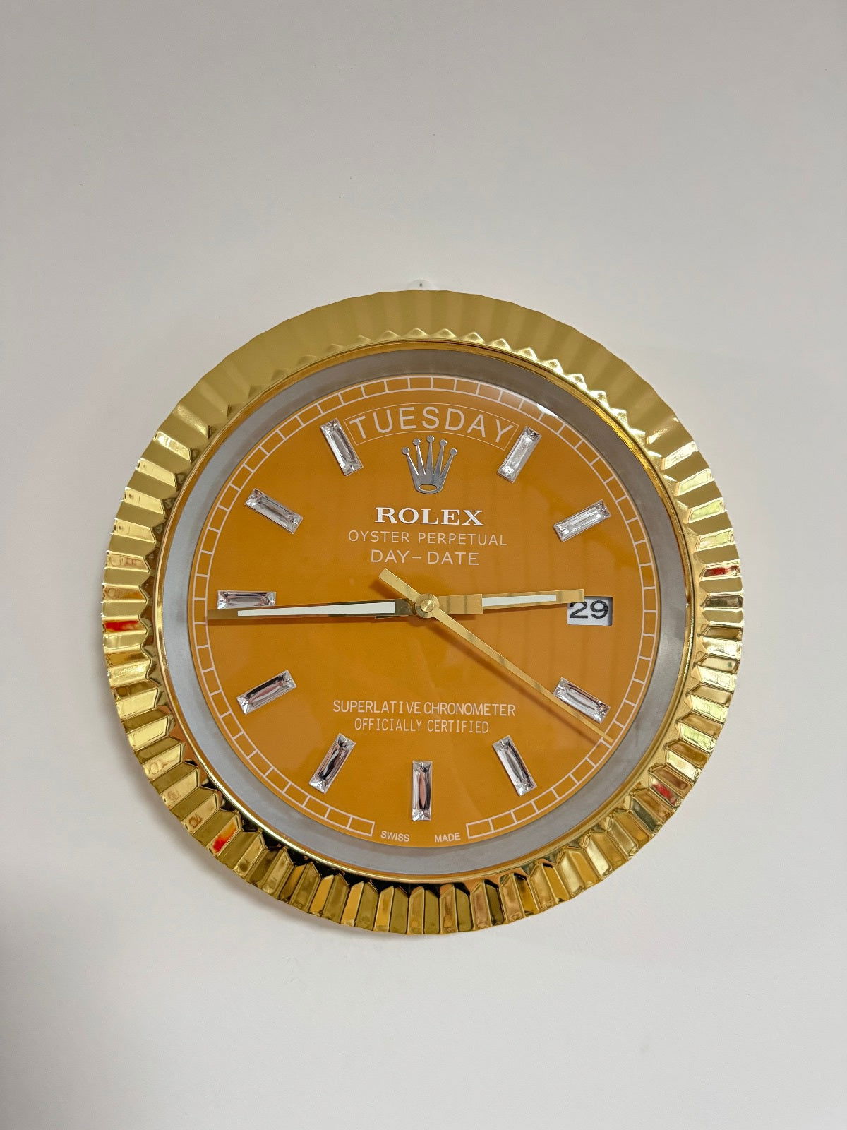 Orologio Day Date da muro