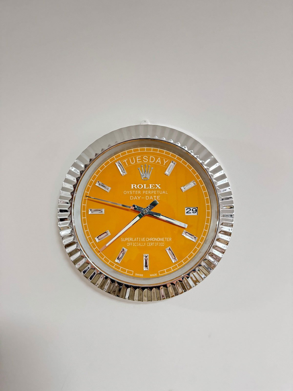 Orologio Day Date da muro