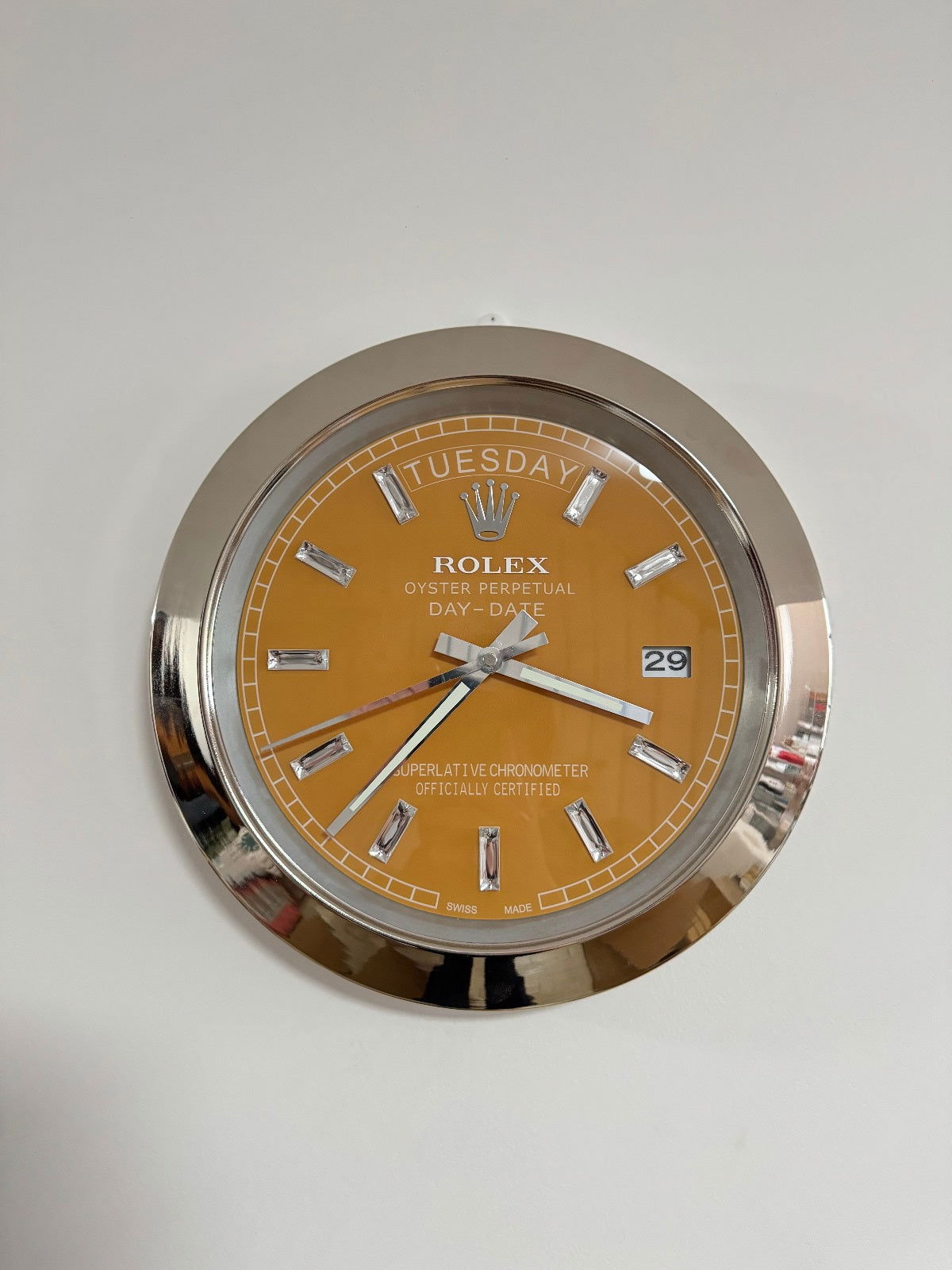 Orologio Day Date da muro