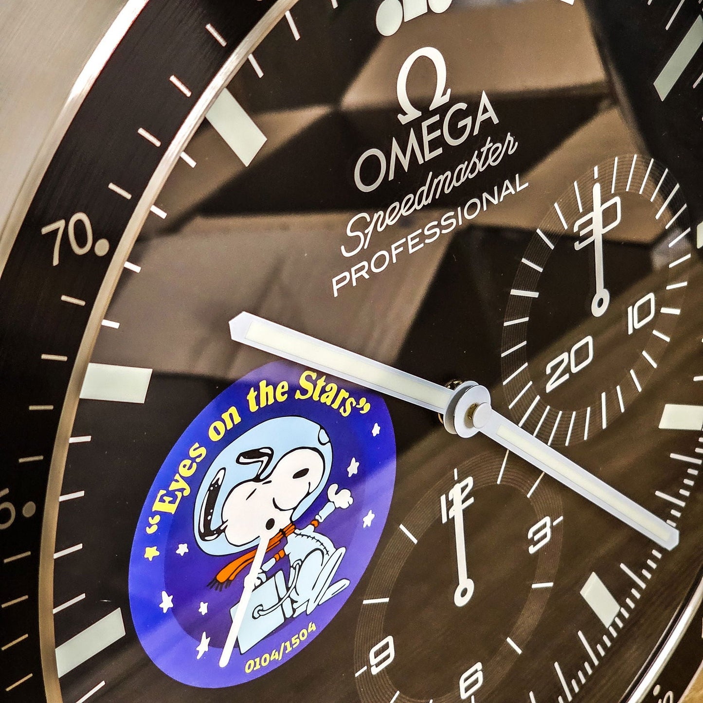Orologio Speedmaster Snoopy da muro 35cm