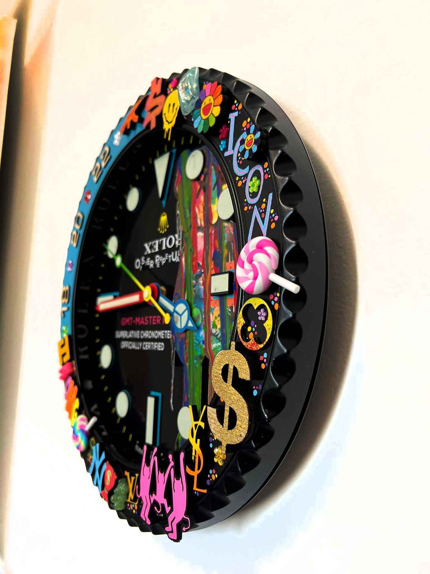 Orologio Custom Submariner Bearbrick Loose da muro