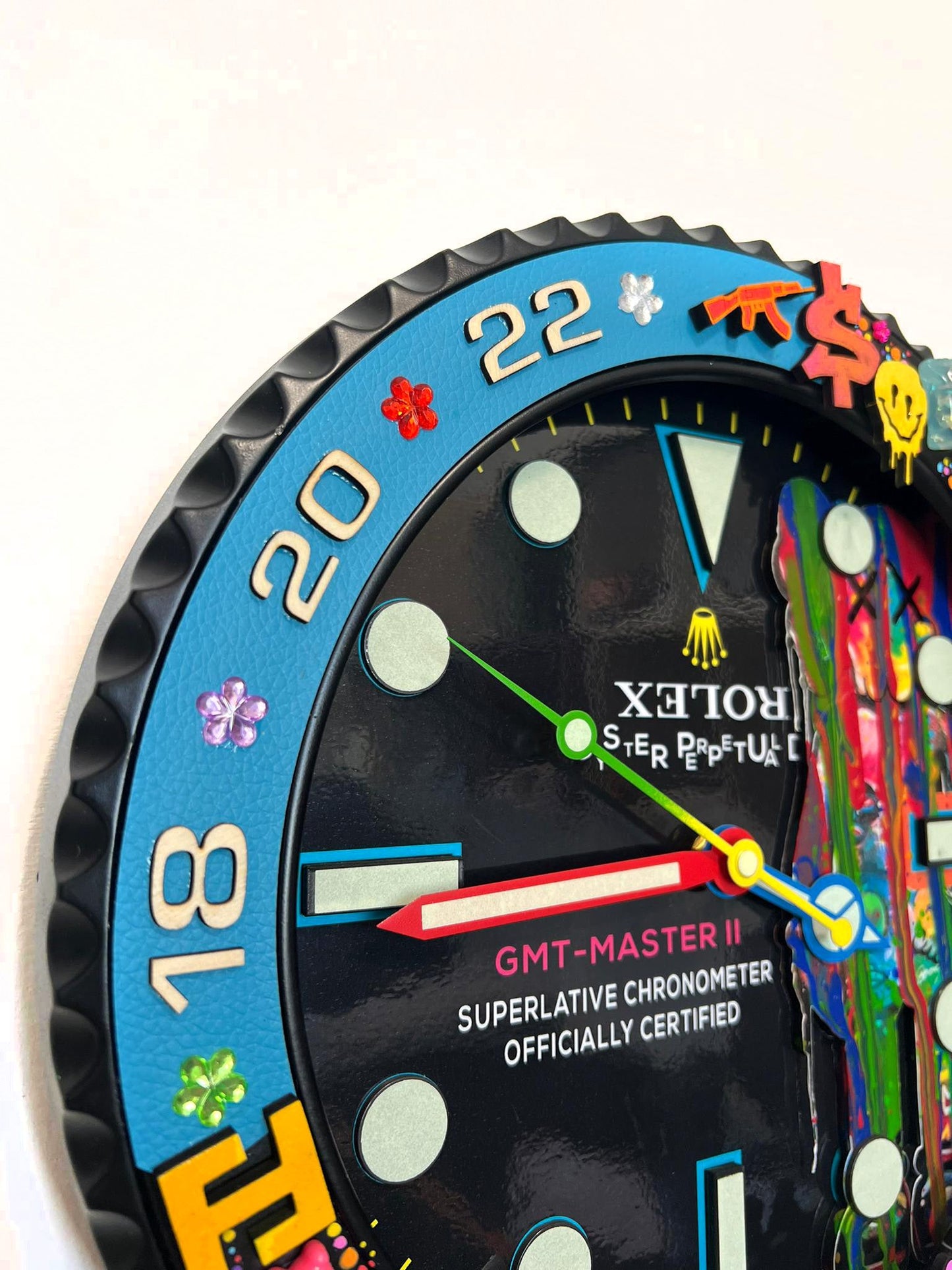 Orologio Custom Submariner Bearbrick Loose da muro