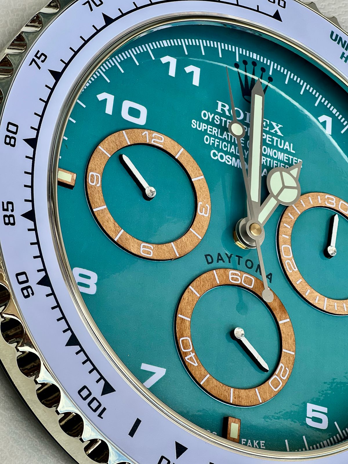 Orologio Daytona Clear Sea Custom da muro