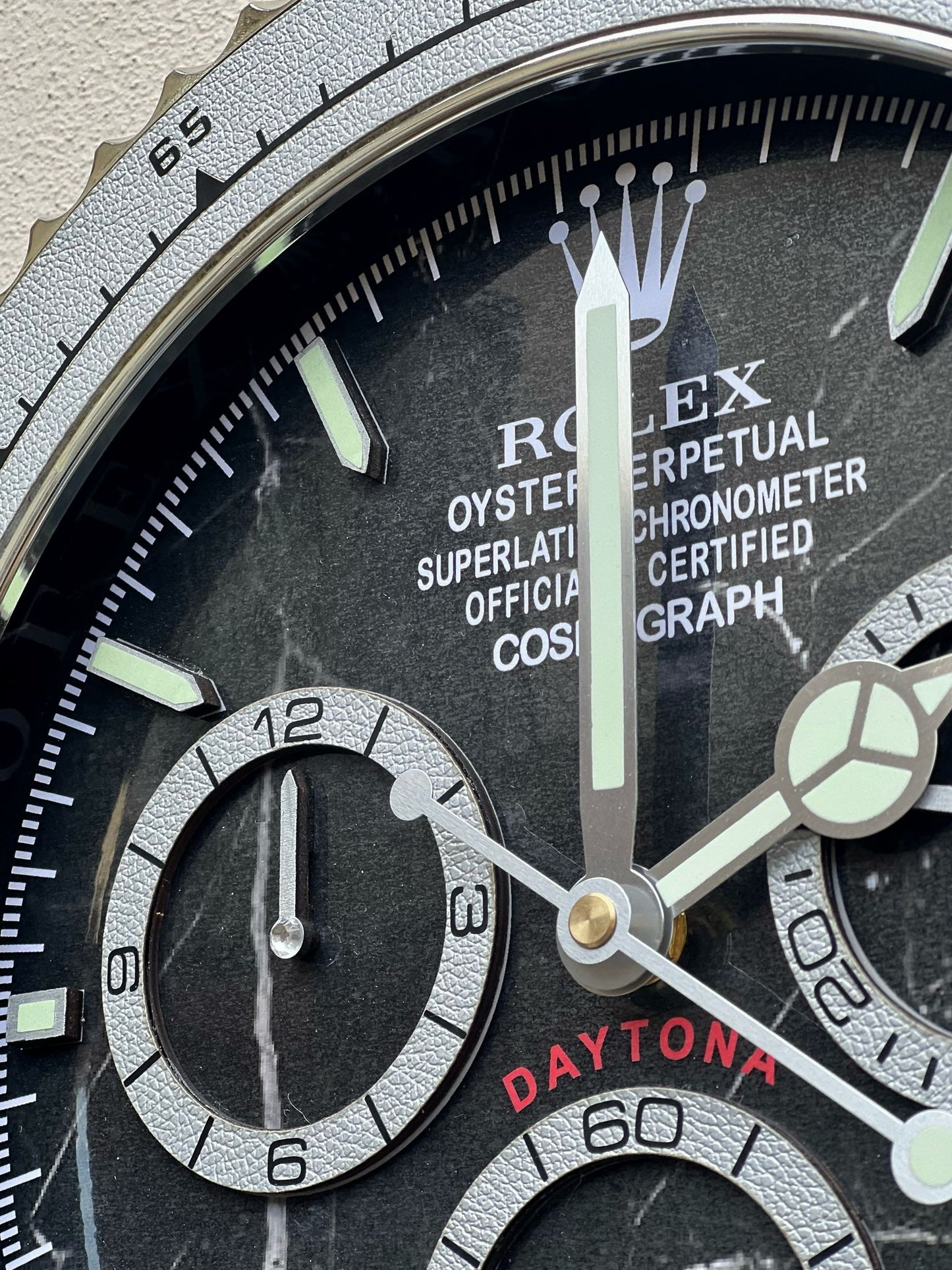 Orologio Day Pure Marble Custom da Parete