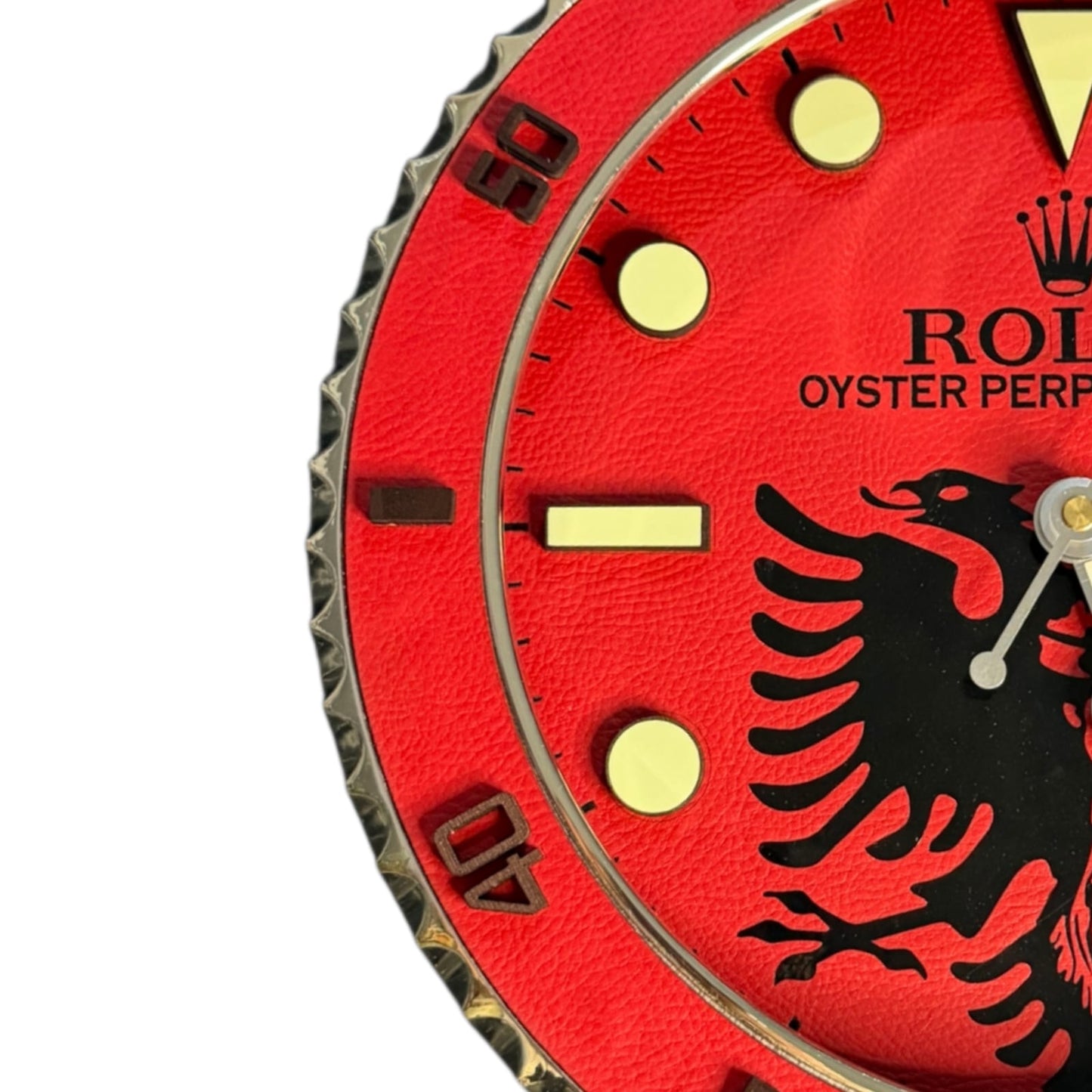 Orologio " Shqiponja e Kuqe " Custom da Parete