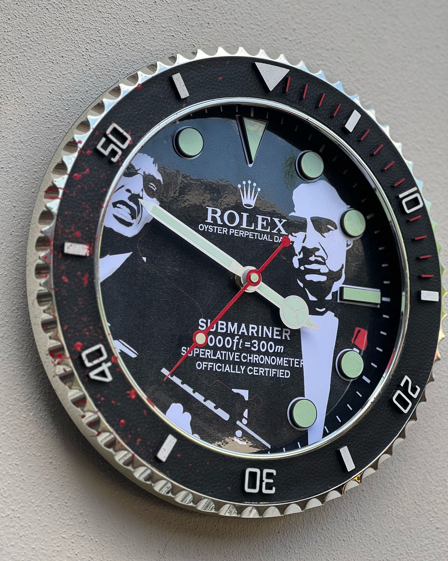 Orologio Scarface Custom da muro