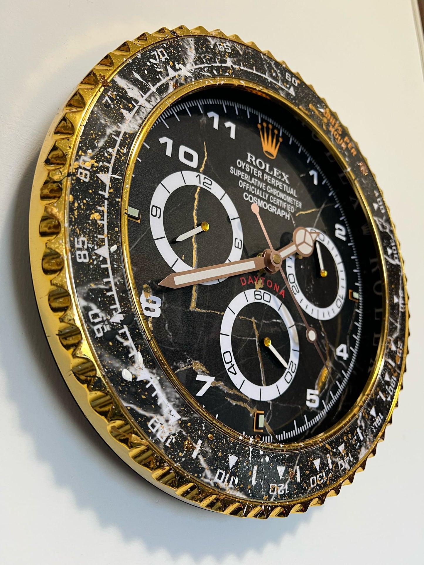 Orologio Daytona Precious Marble Custom da muro