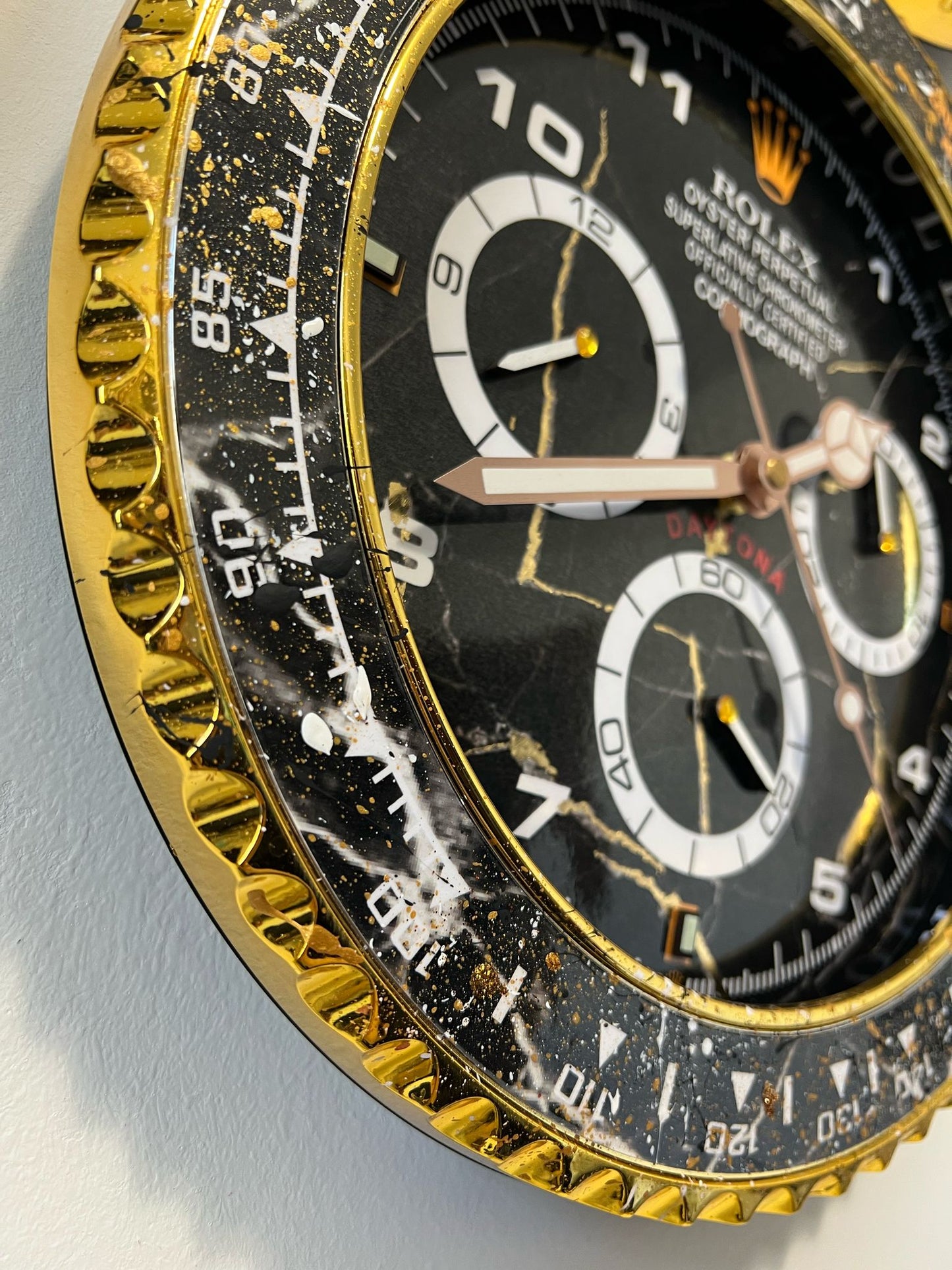 Orologio Precious Marble Custom da Parete