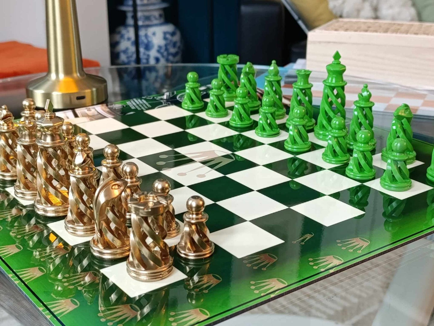 Scacchiera RLX Oro Verde ( Kleiner Artist )