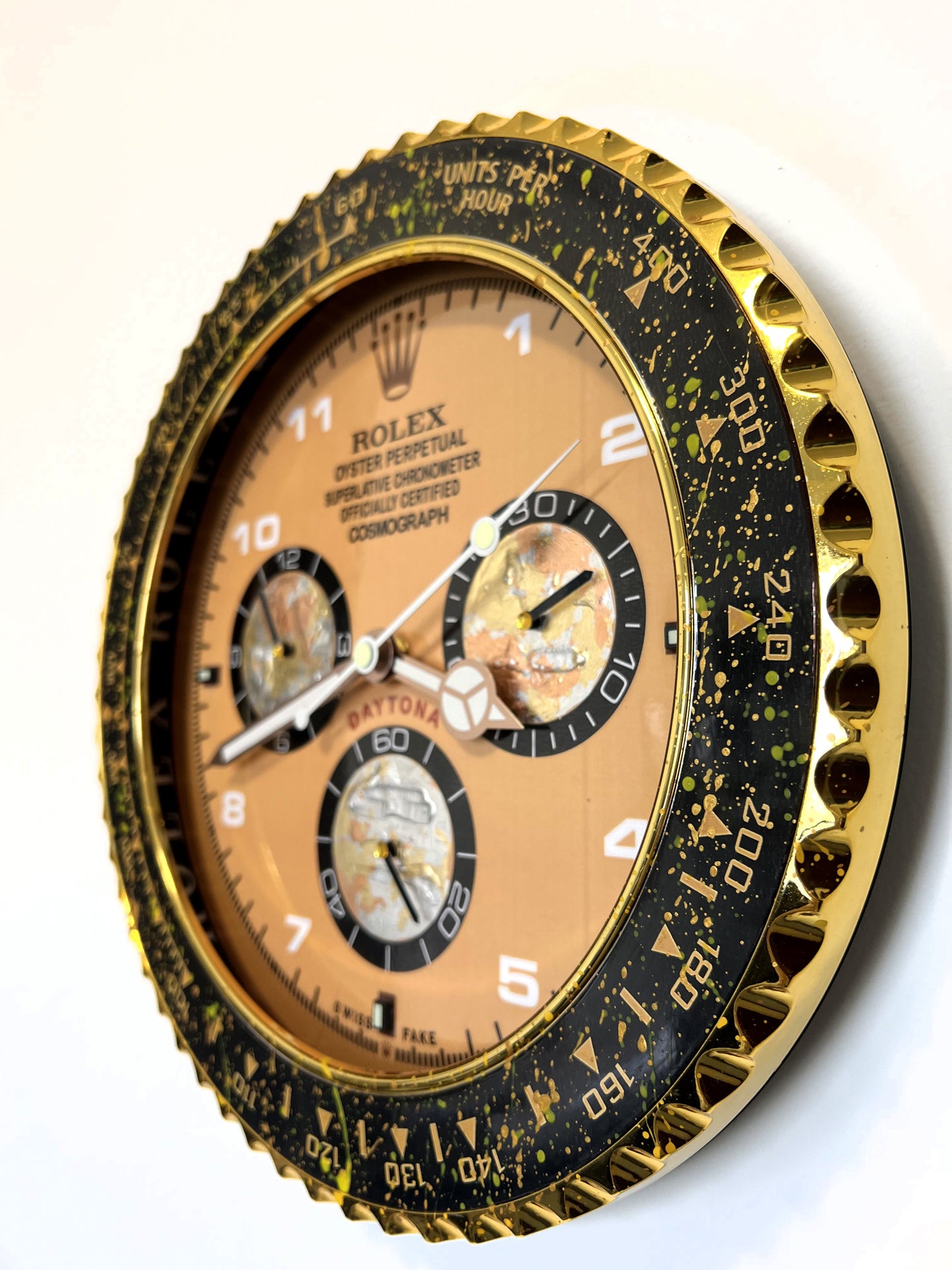 Orologio Day Mandarin Custom da muro