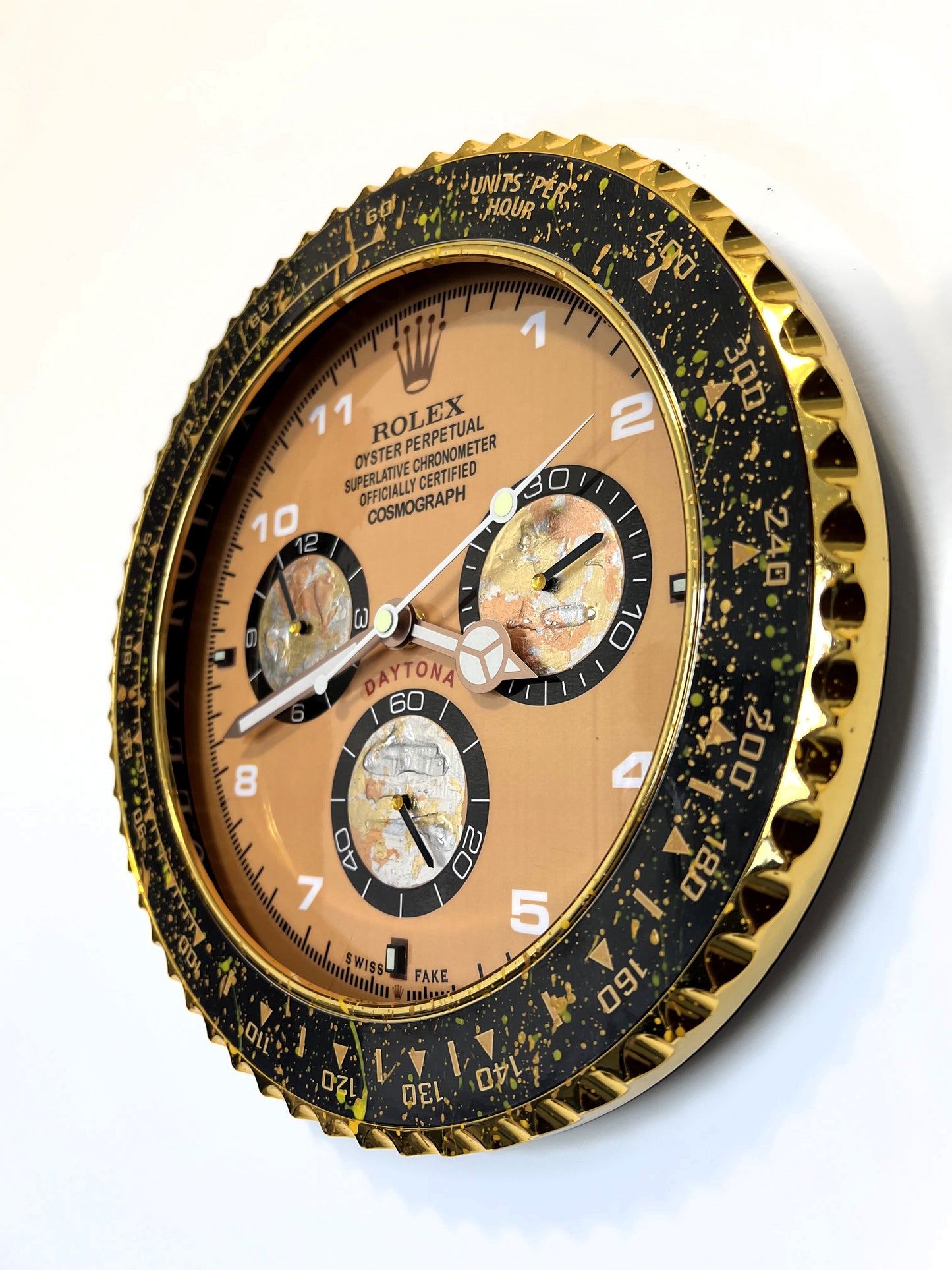 Orologio Day Mandarin Custom da muro