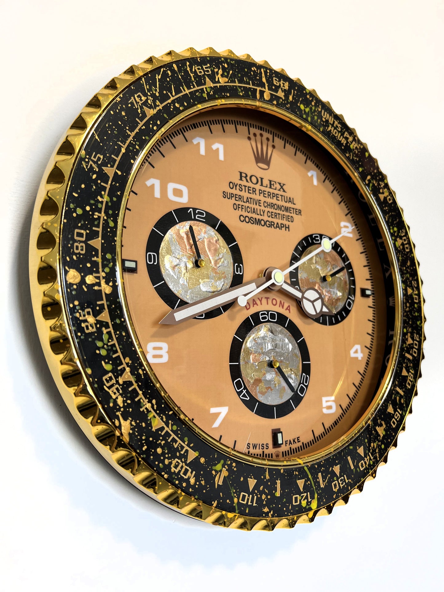 Orologio Day Mandarin Custom da muro