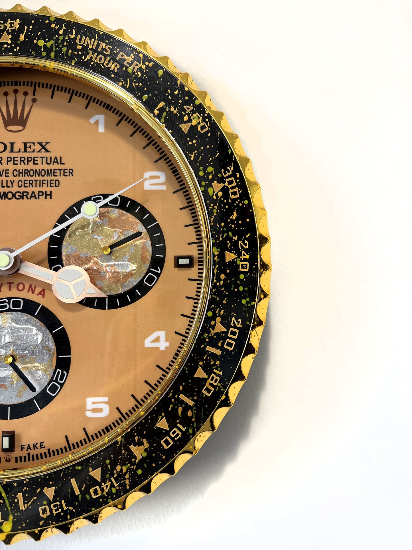 Orologio Day Mandarin Custom da muro