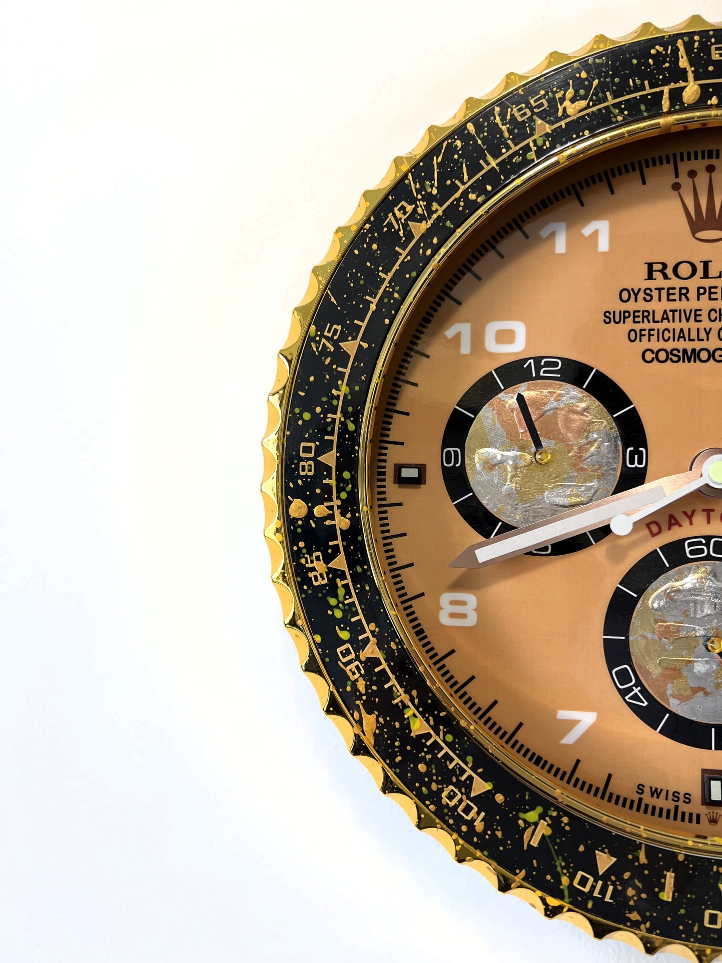 Orologio Day Mandarin Custom da muro