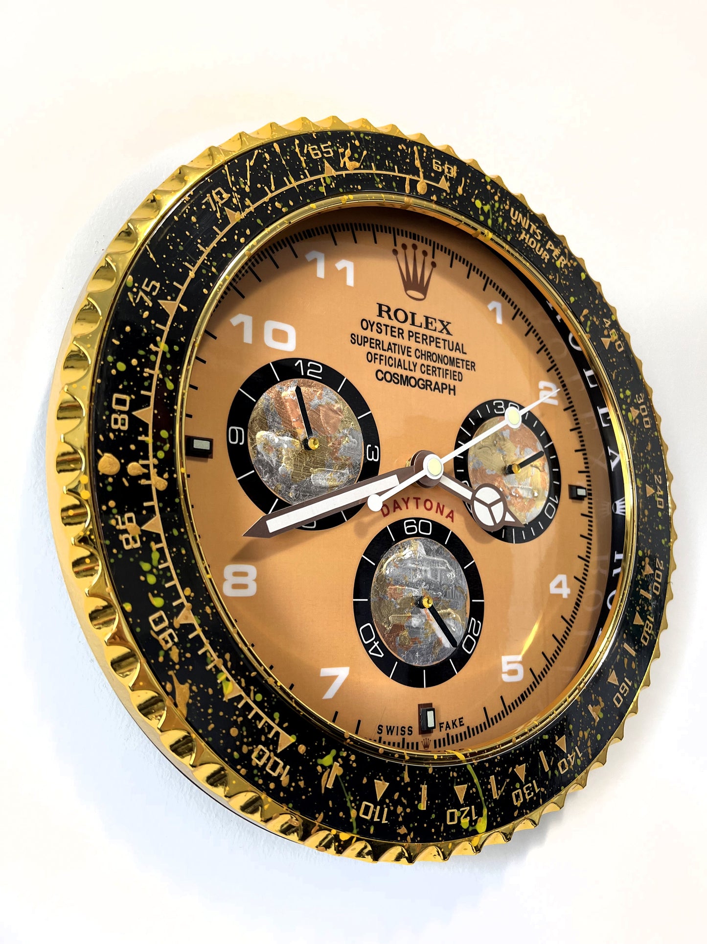 Orologio Day Mandarin Custom da muro