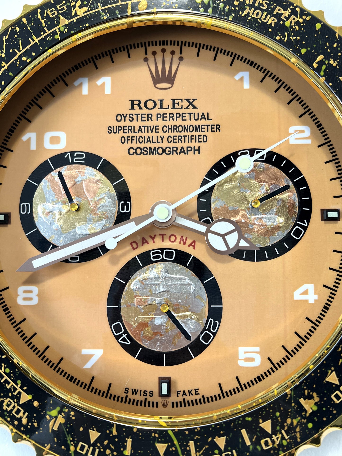Orologio Day Mandarin Custom da muro
