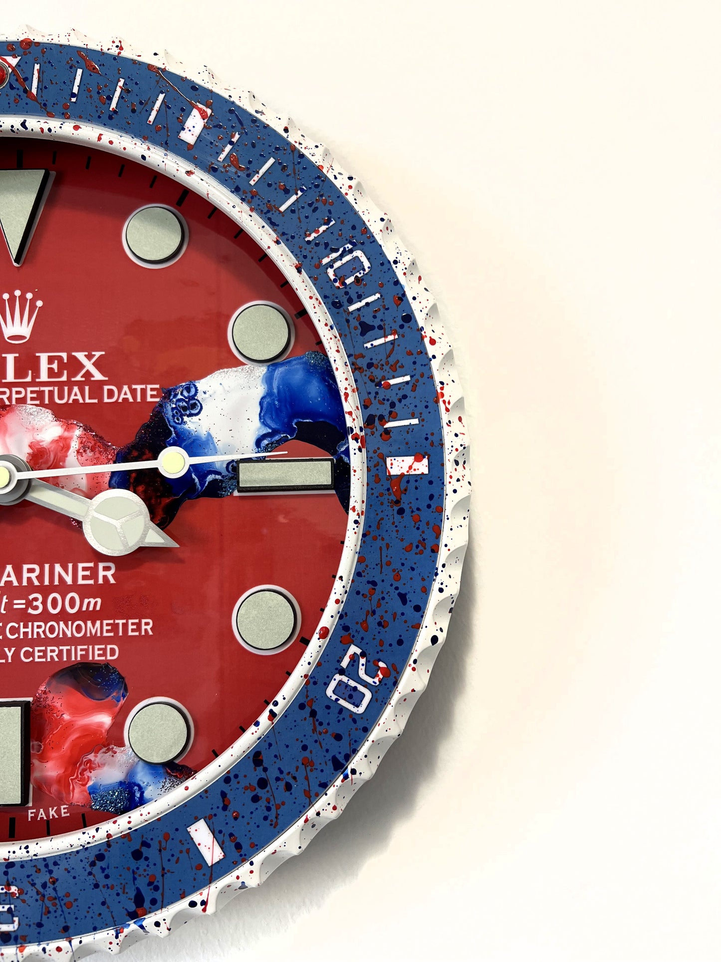 Orologio Submariner French Wave Custom da muro