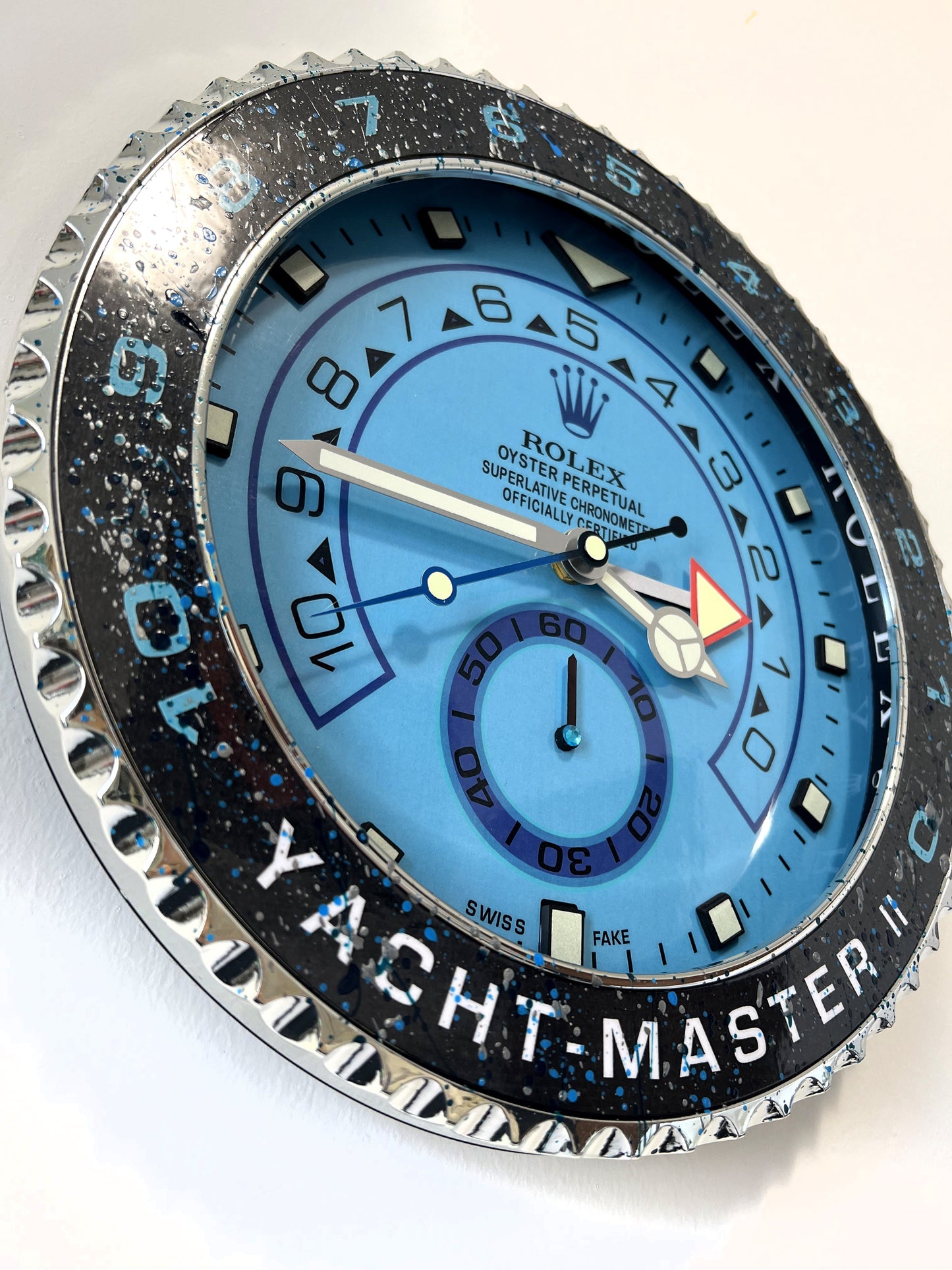 Orologio Yacht-Master II Spotted Lake Custom da muro