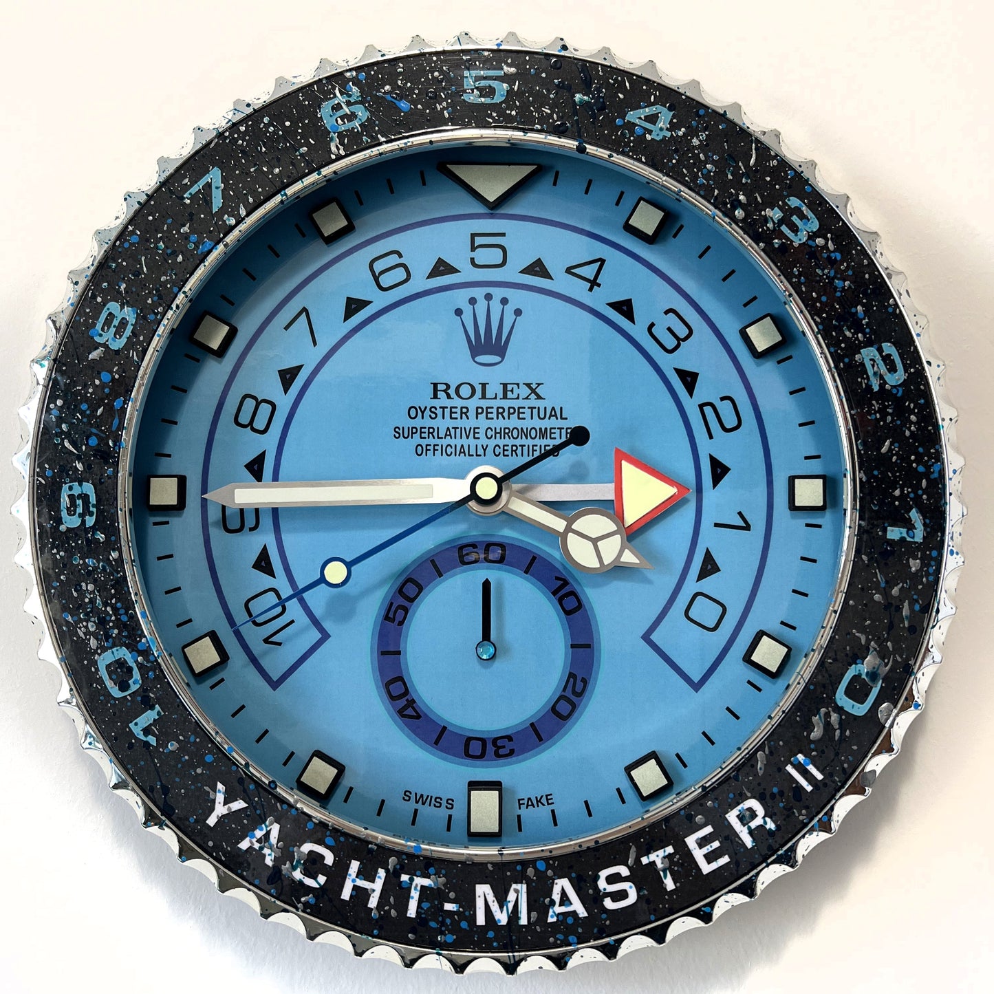 Orologio Yacht-Master II Spotted Lake Custom da muro