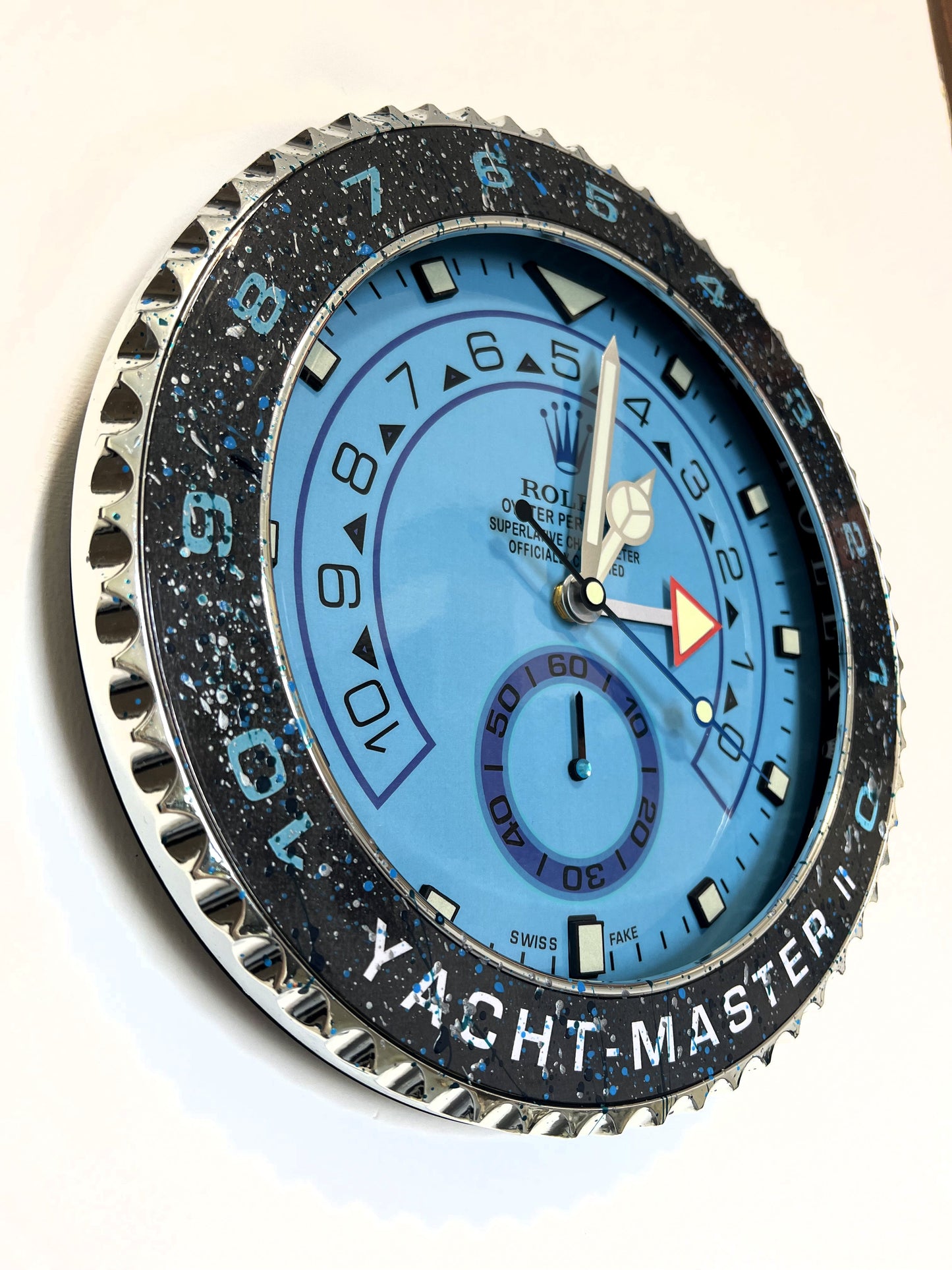 Orologio Yacht-Master II Spotted Lake Custom da muro