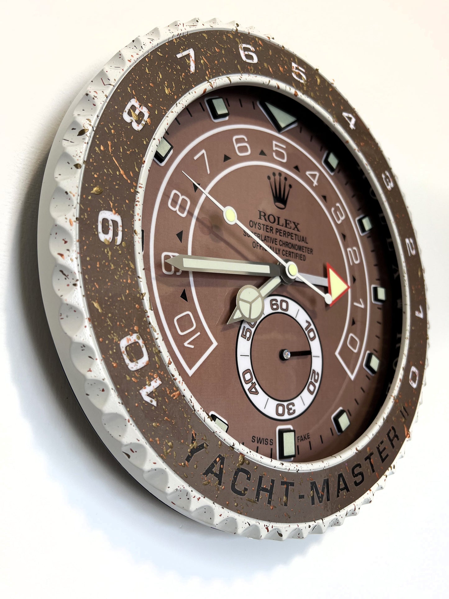 Orologio Yacht-Master II The Brown Mountain Custom da muro