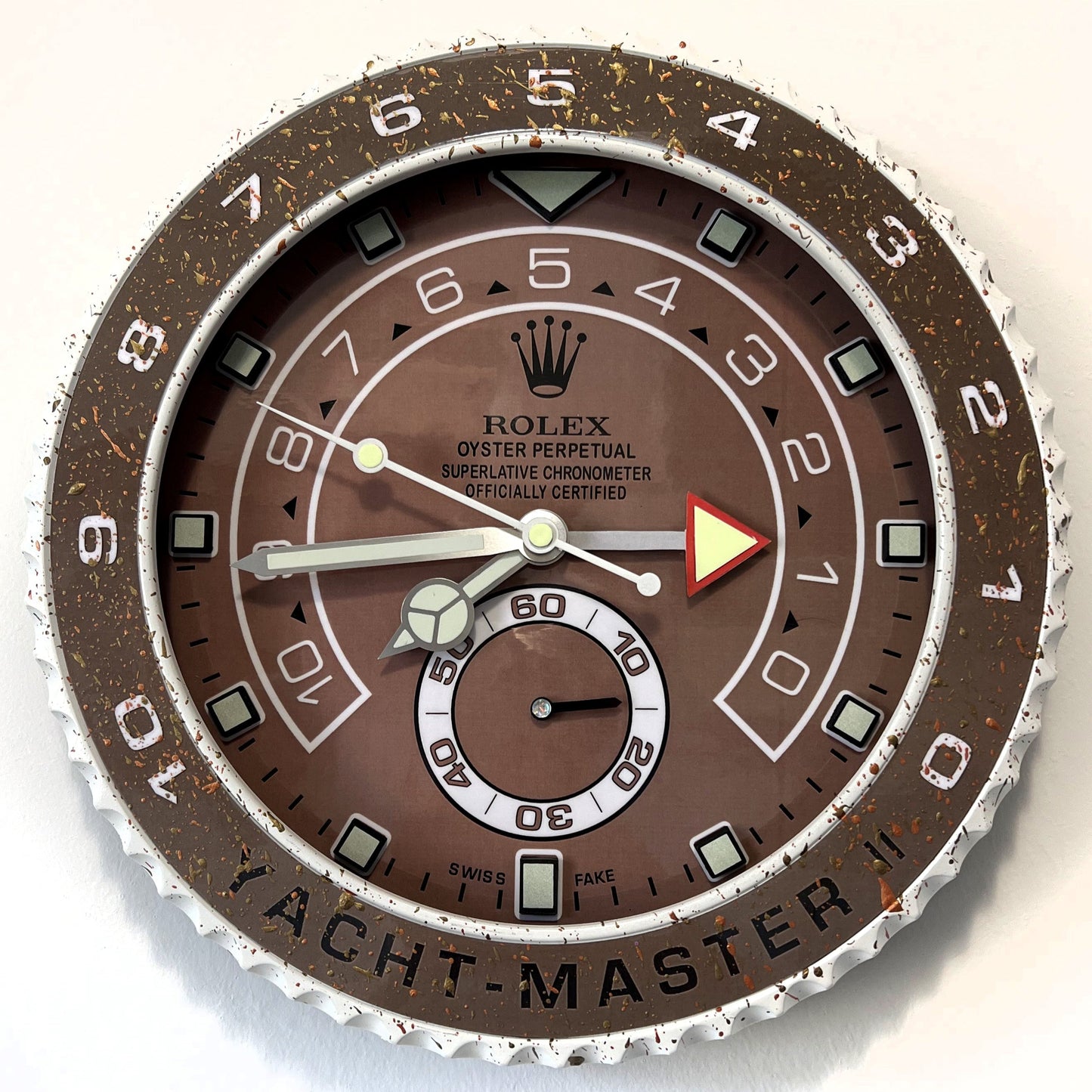 Orologio Yacht-Master II The Brown Mountain Custom da muro