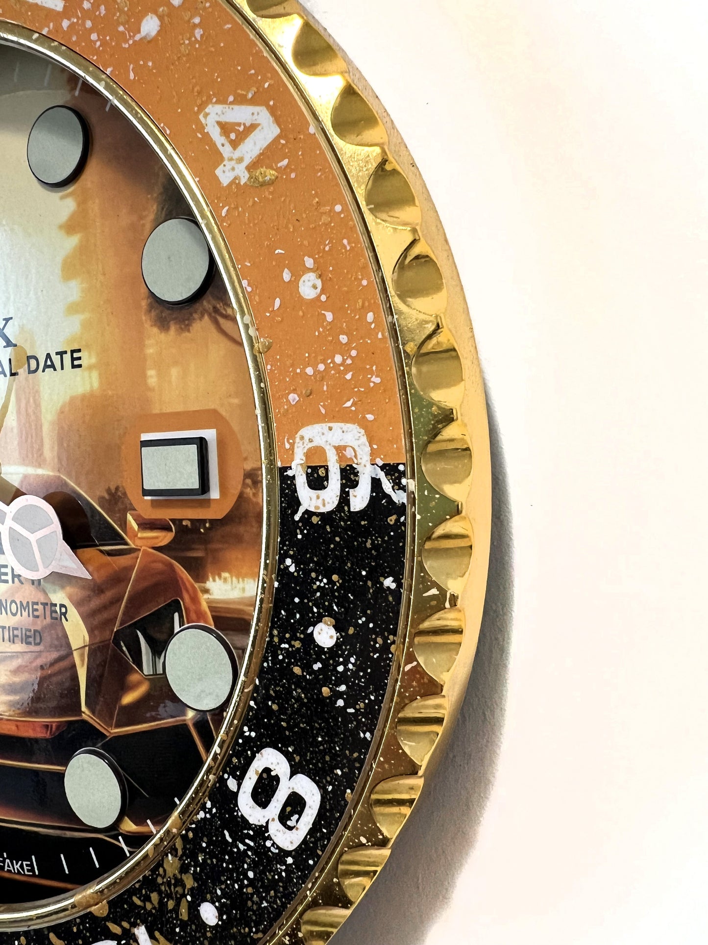 Orologio Gmt The Lambo Custom da muro