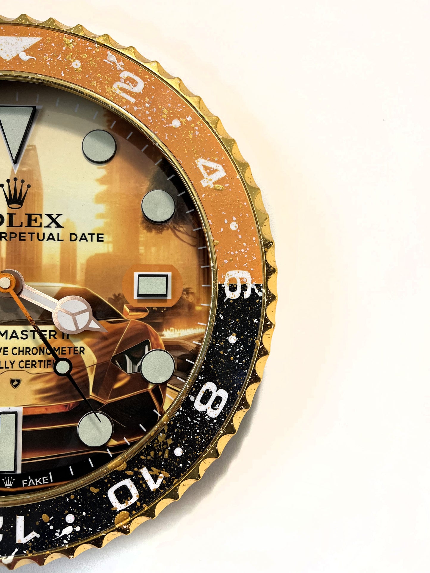 Orologio Gmt The Lambo Custom da muro